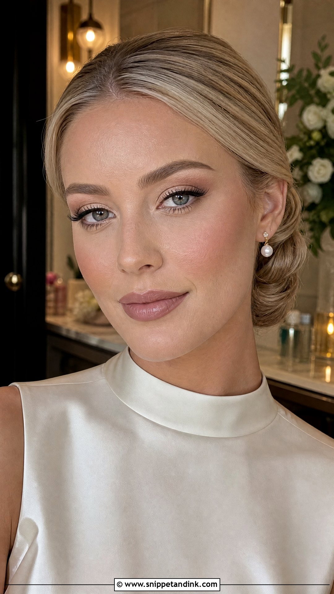 Matte Bridal Makeup For Blondes - Snippet and Ink - 30 Bridal Makeup for Blondes