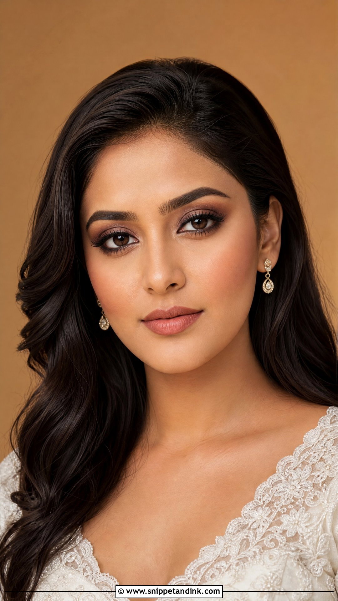 Matte Bridal Makeup For Brown Eyes - Snippet and Ink - 20 Matte Bridal Makeup Ideas