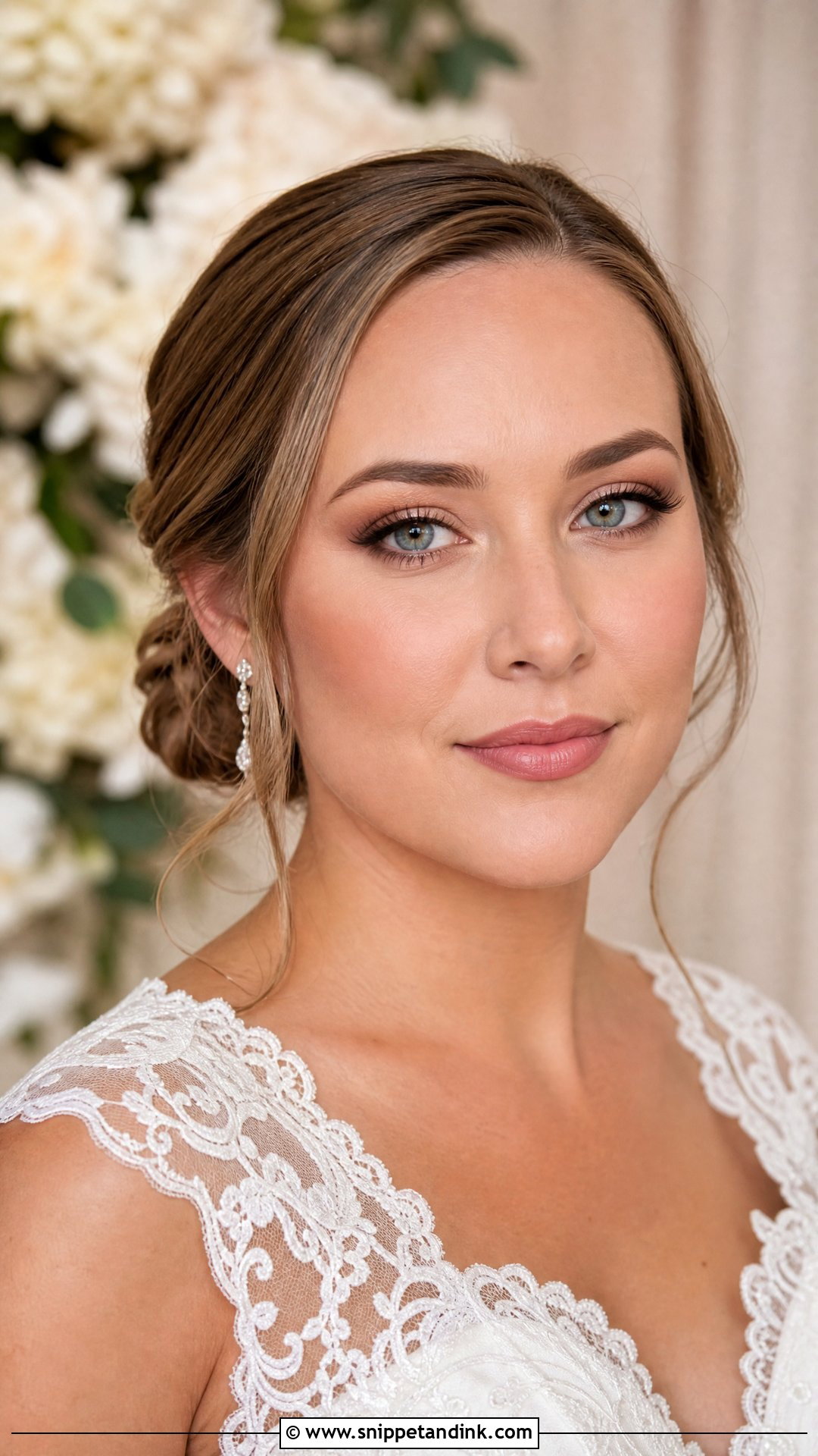 Matte Bridal Makeup For Brown Eyes - Snippet and Ink - 35 Bridal Makeup for Brown Eyes