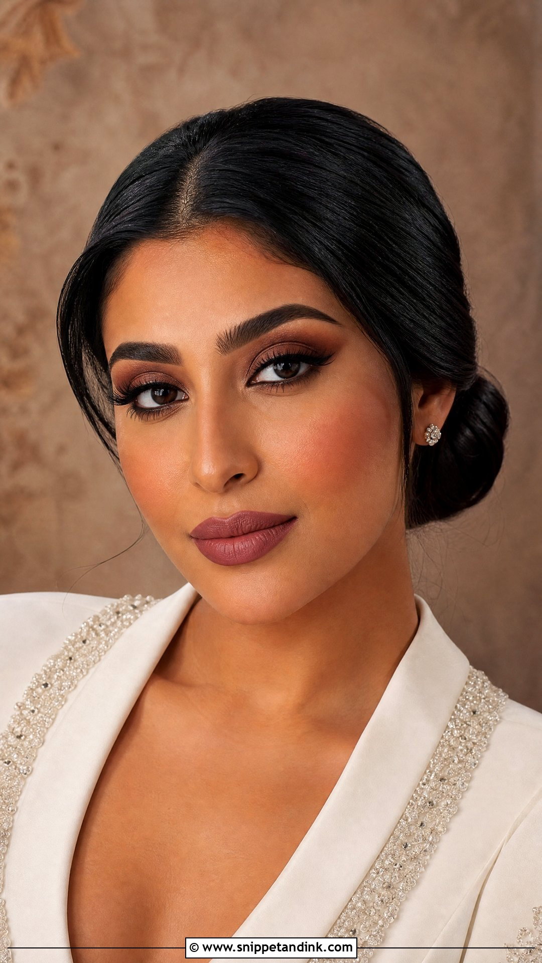 Matte Bridal Makeup For Brown Skin - Snippet and Ink - 25 Bridal Makeup for Brown Skin Ideas