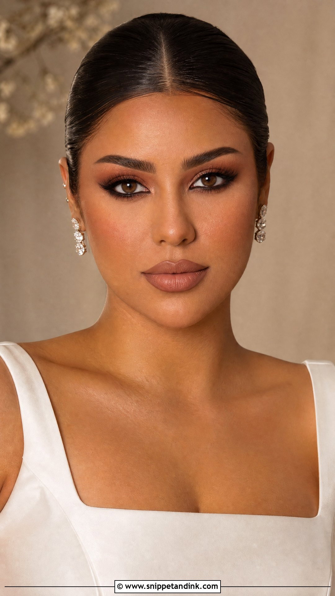 Matte Bridal Makeup For Brown Skin - Snippet and Ink - 20 Bridal Makeup Brown Skin Ideas