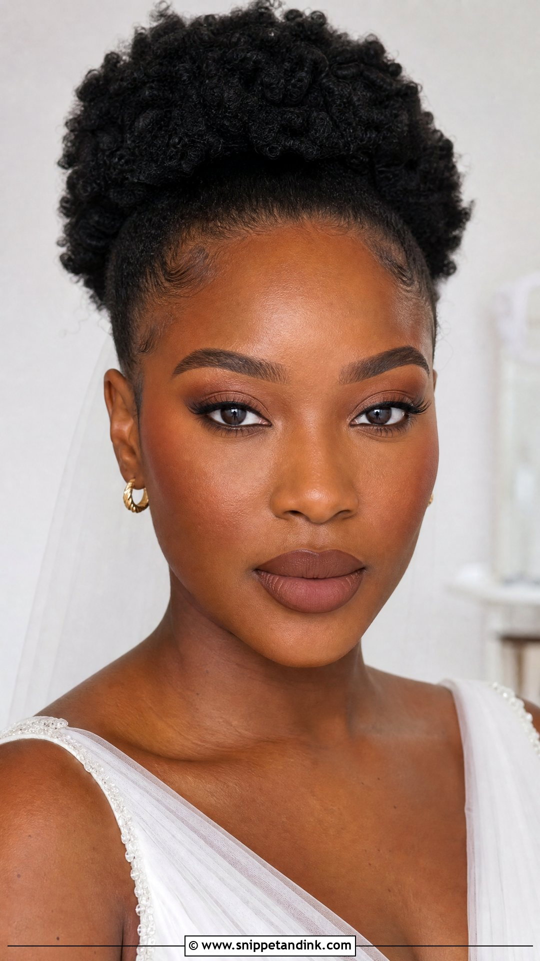 Matte Bridal Makeup For Dark Skin - Snippet and Ink - 25 Black Bridal Makeup Dark Skin Ideas