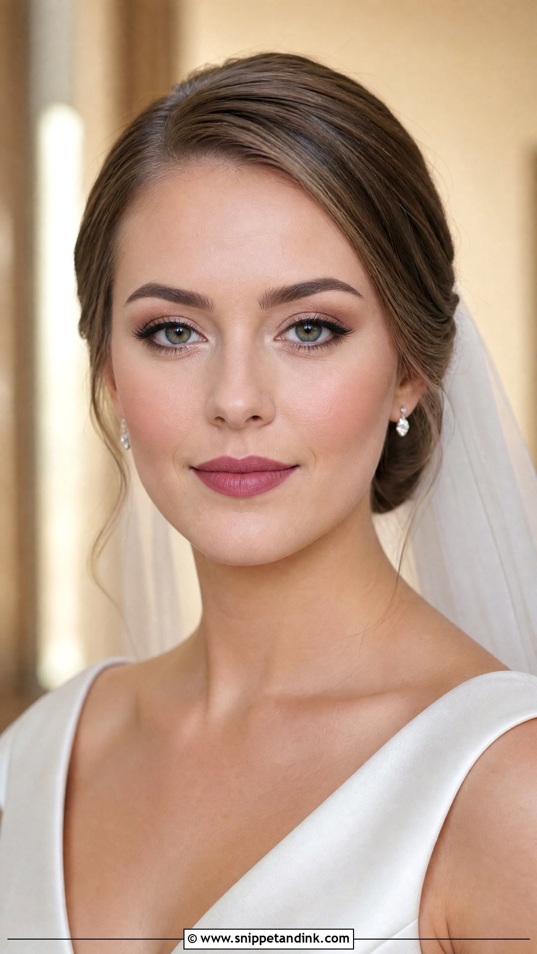 Matte Bridal Makeup For Fair Skin - Snippet and Ink - 20 Bridal Makeup for Fair Skin Ideas