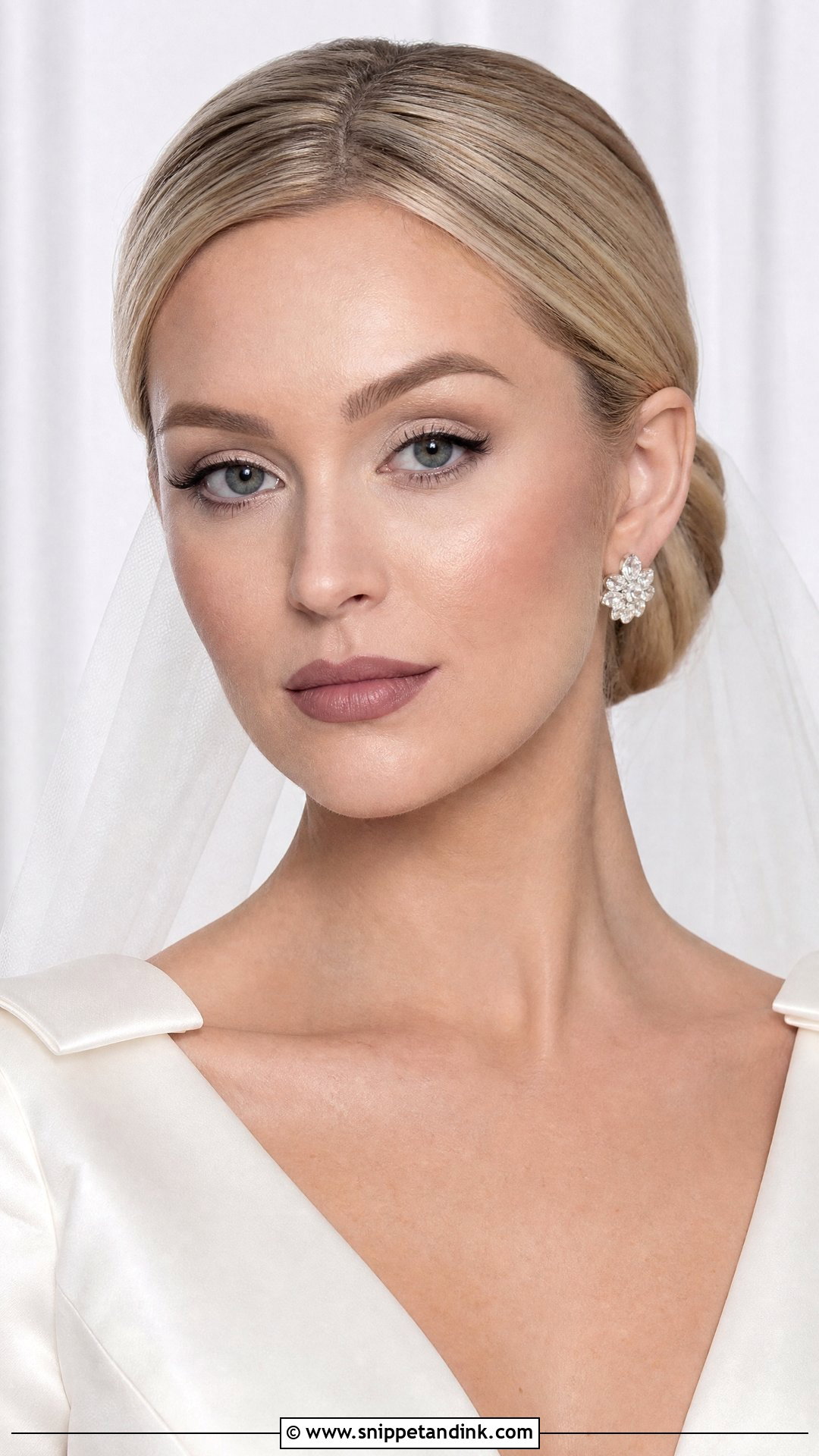 Matte Bridal Makeup For Fair Skin - Snippet and Ink - 20 Bridal Makeup Fair Skin Ideas