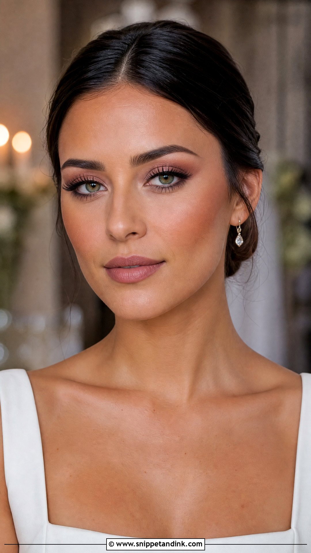 Matte Bridal Makeup For Green Eyes Brunette - Snippet and Ink - 25 Bridal Makeup for Green Eyes Brunette