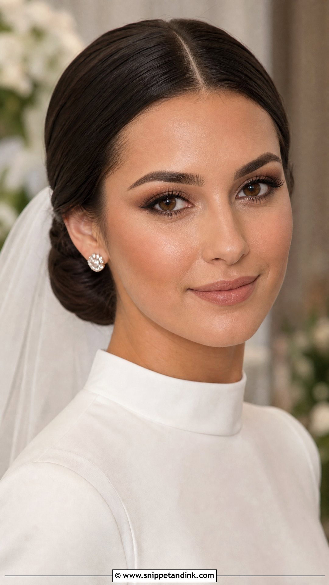 Matte Bridal Makeup For Hazel Eyes Brunettes - Snippet and Ink - 20 Bridal Makeup for Hazel Eyes Brunettes
