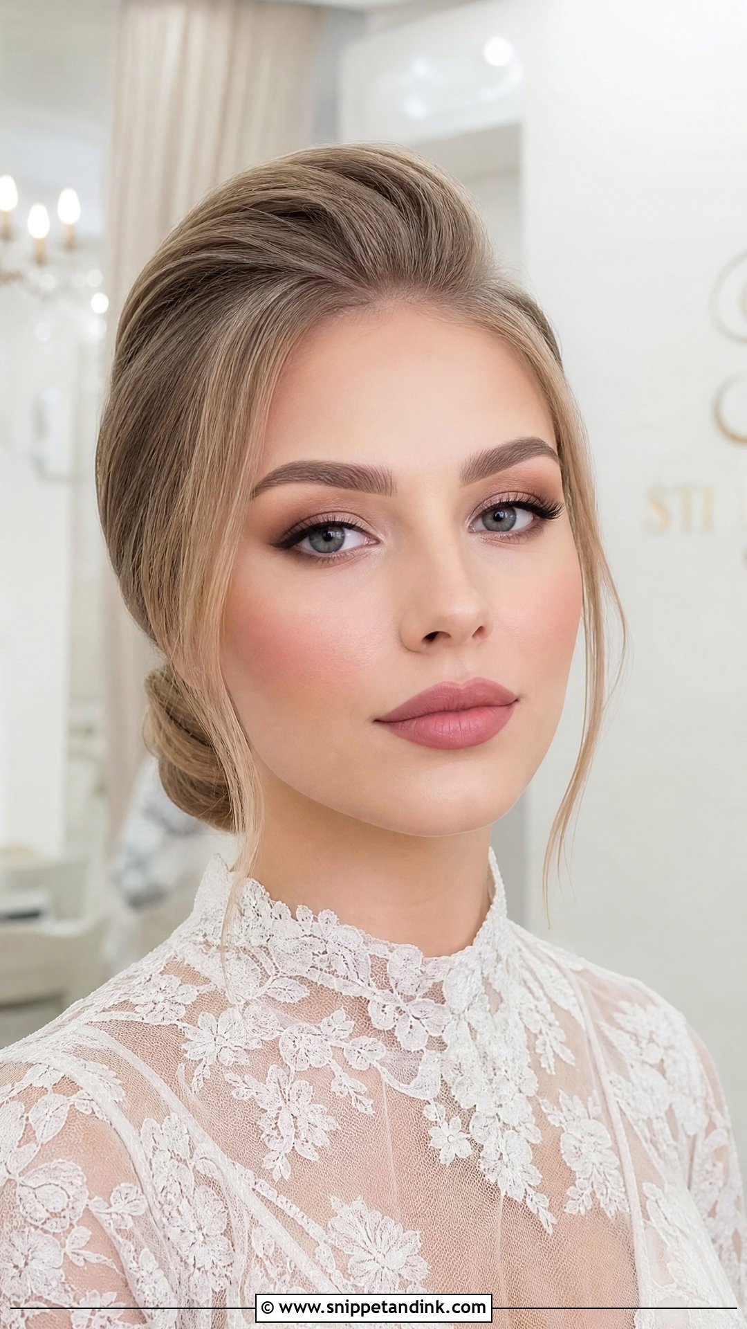 Matte Bridal Makeup For Hooded Eyes - Snippet and Ink - 25 Bridal Makeup Hooded Eyes