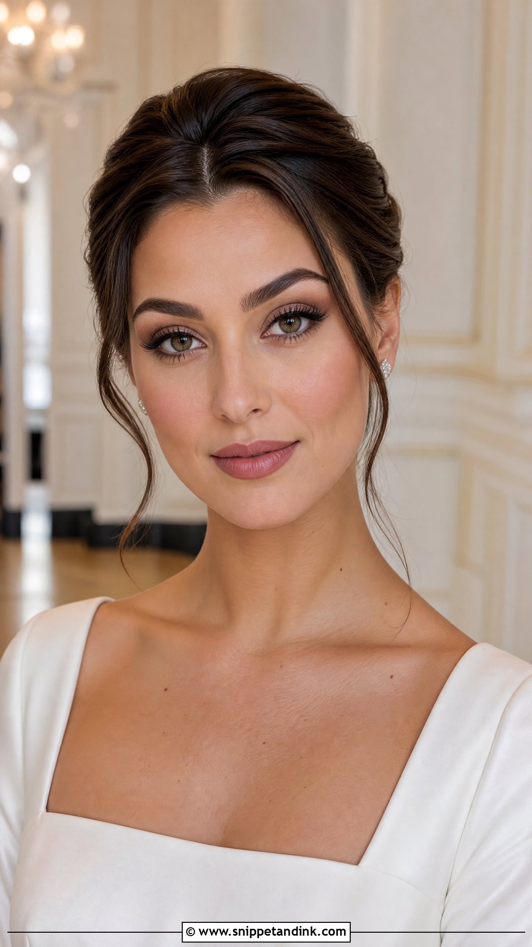 Matte Bridal Makeup For Round Face - Snippet and Ink - 20 Bridal Makeup for Round Face Ideas