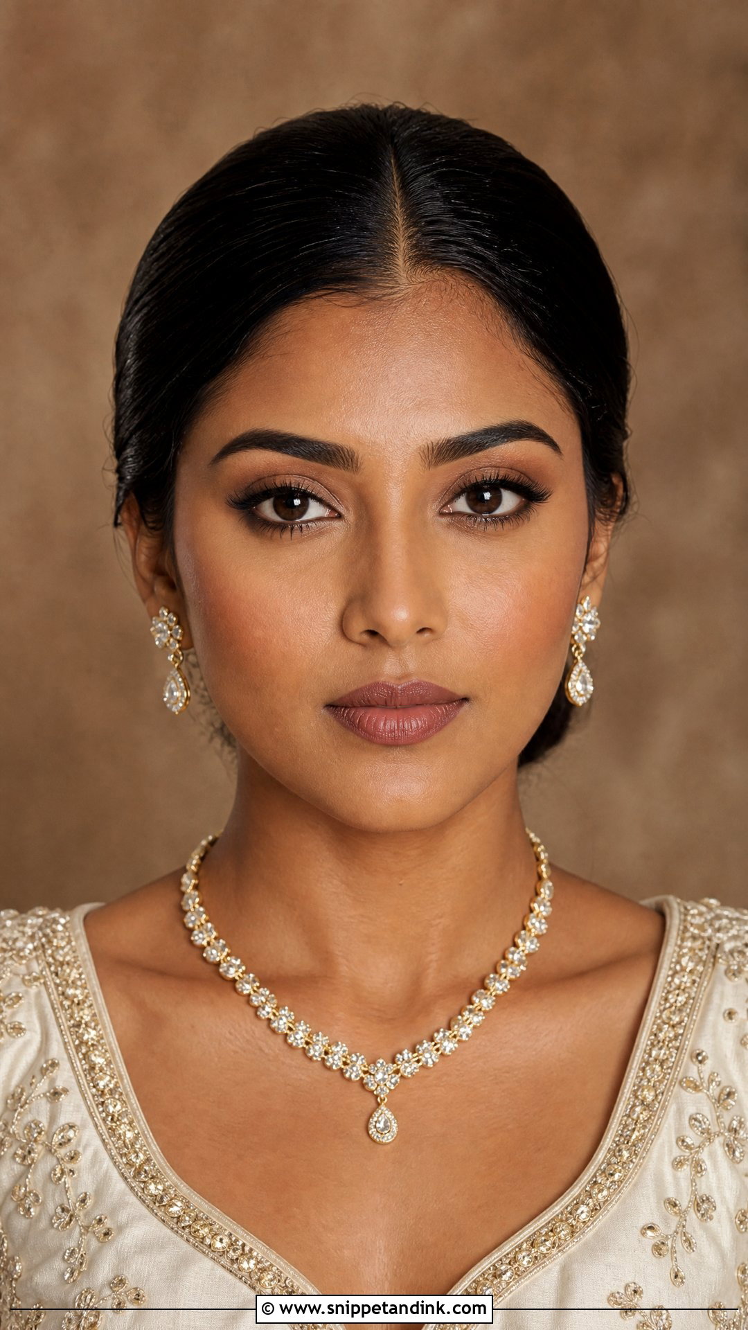 Matte Bridal Makeup On Brown Skin - Snippet and Ink - 20 Bridal Makeup on Brown Skin Ideas