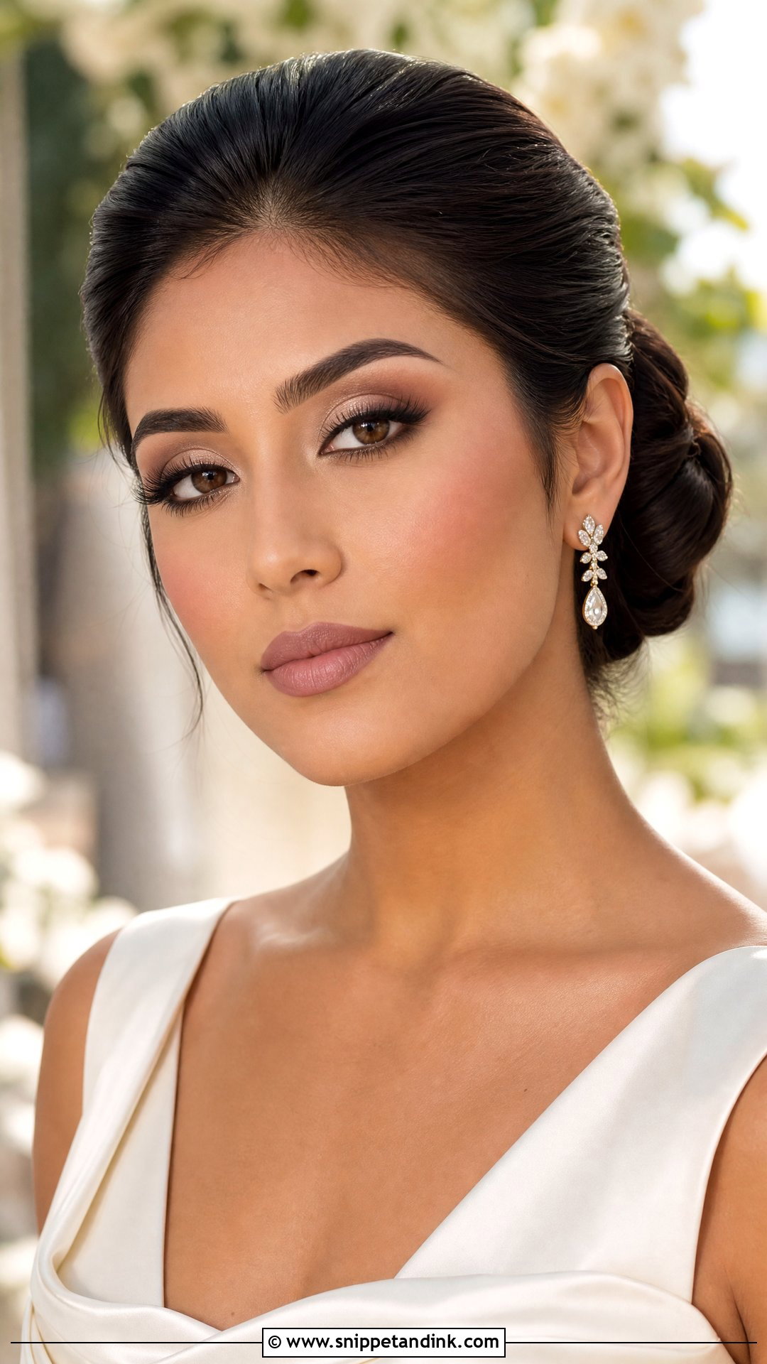 Matte Bridal Makeup for Brown Eyes - Snippet and Ink - 20 Bridal Wedding Make Up for Brown Eyes