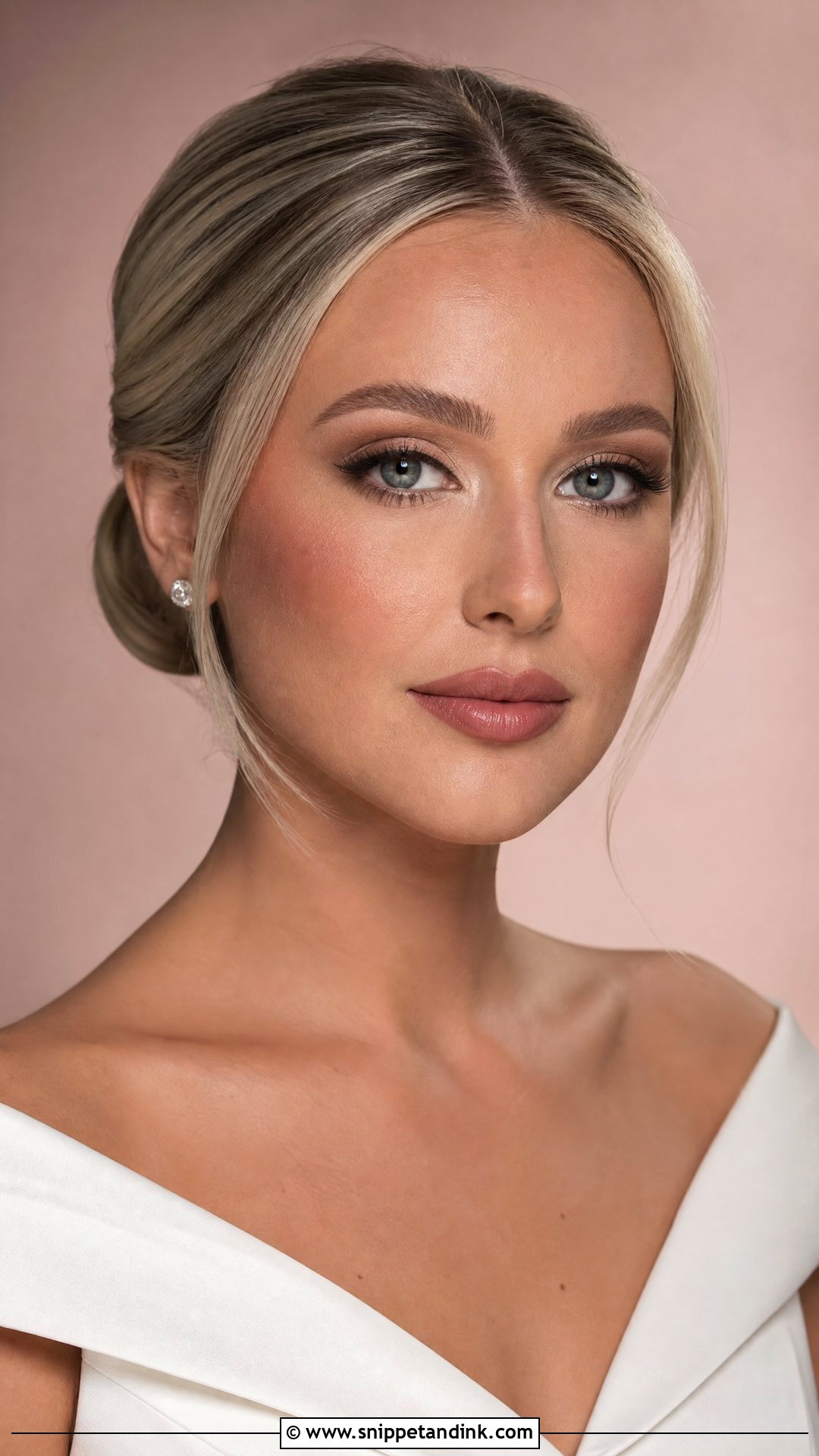 Matte Bridal Makeup - Snippet and Ink - 20 Beautiful Bridal Makeup Ideas
