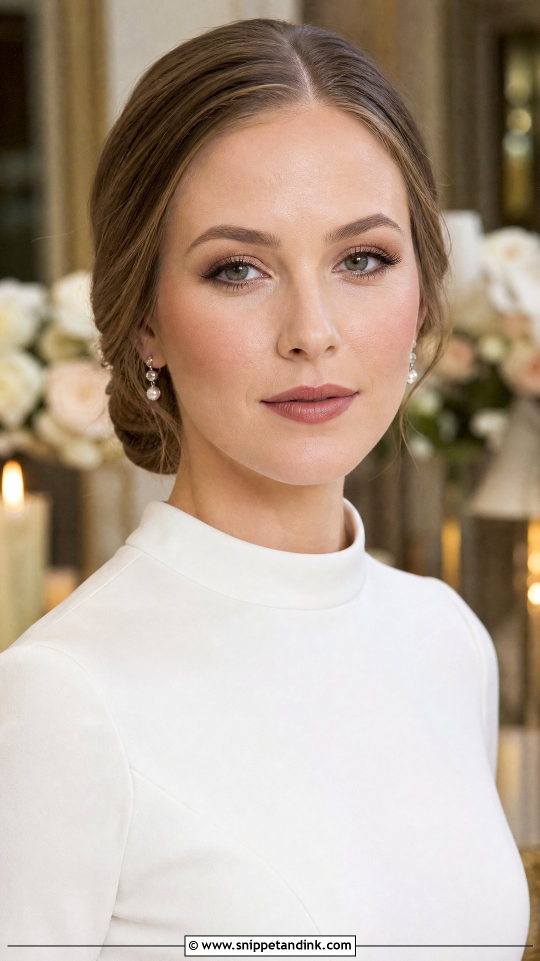 Matte Bridal Wedding Makeup - Snippet and Ink - 20 Classic Wedding Makeup Ideas