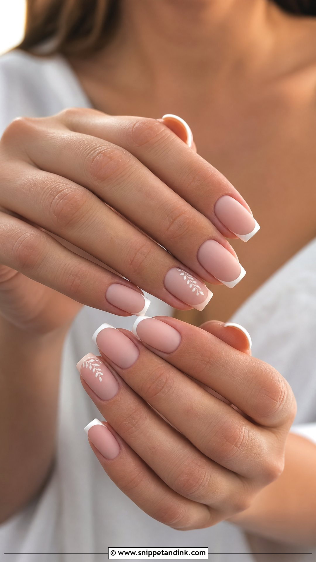 Matte Bride Nails - Snippet and Ink - 35 Bride Nails