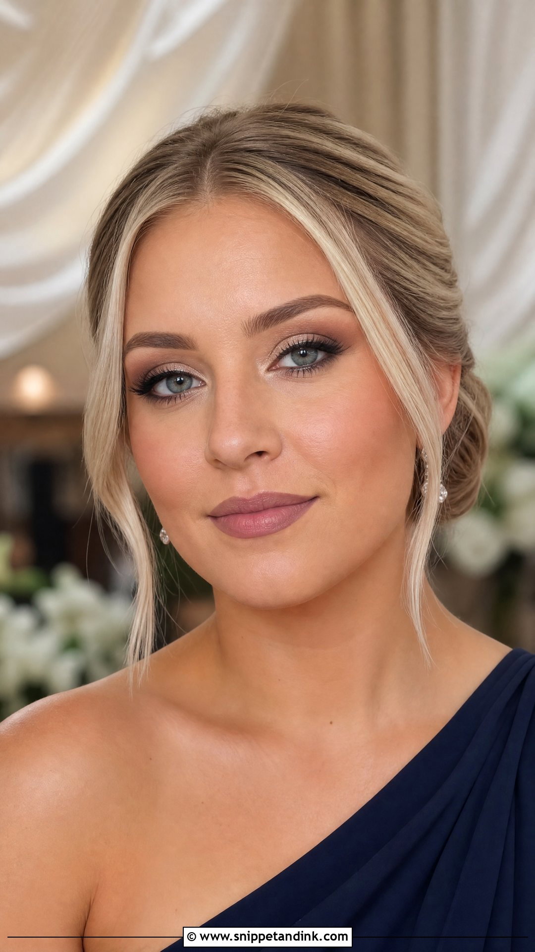 Matte Bridesmaid Makeup - Snippet and Ink - 25 Wedding Makeup for Bridesmaids