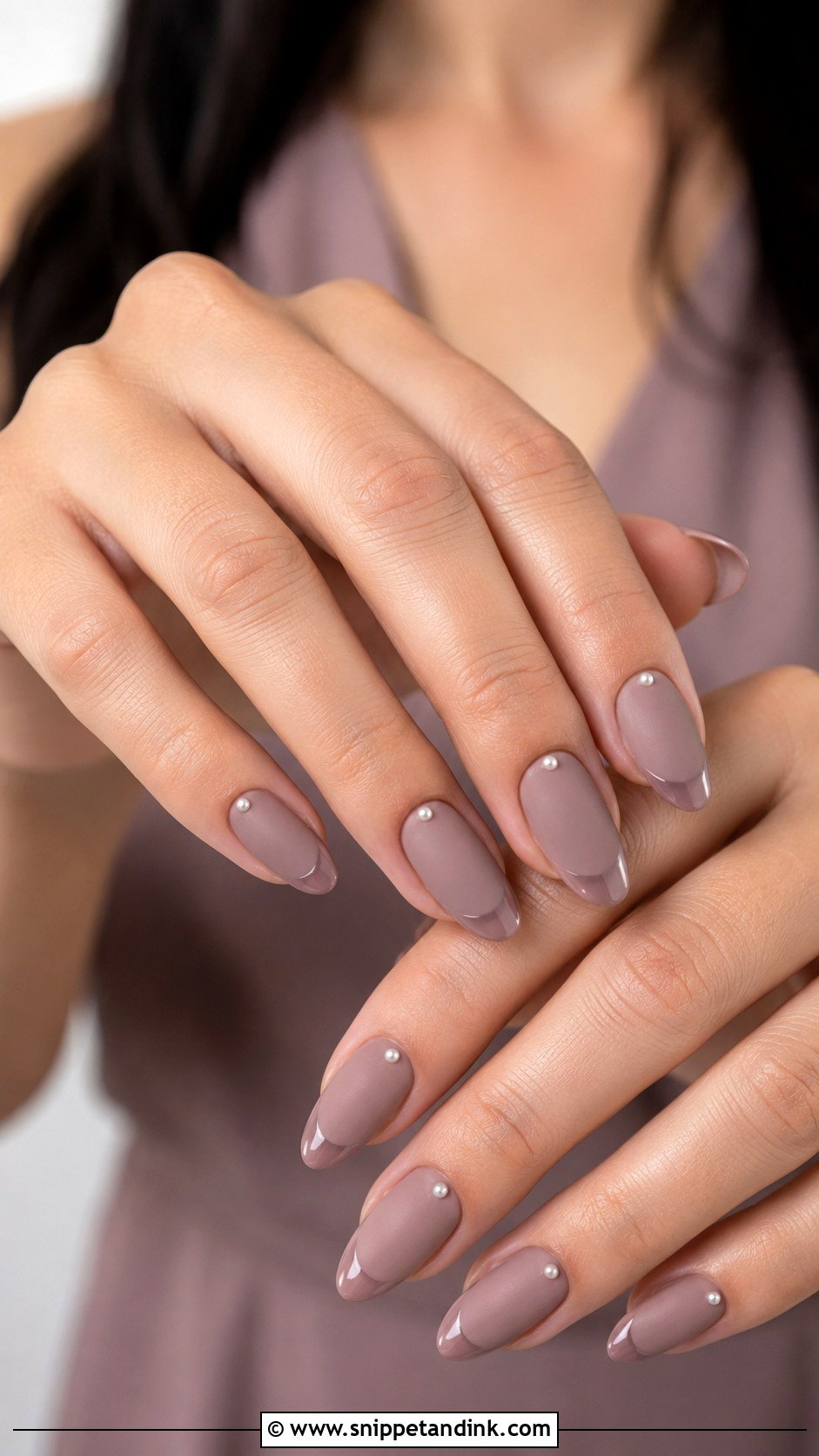 Matte Bridesmaid Nails - Snippet and Ink - 20 Bridal Party Nails Bridesmaid