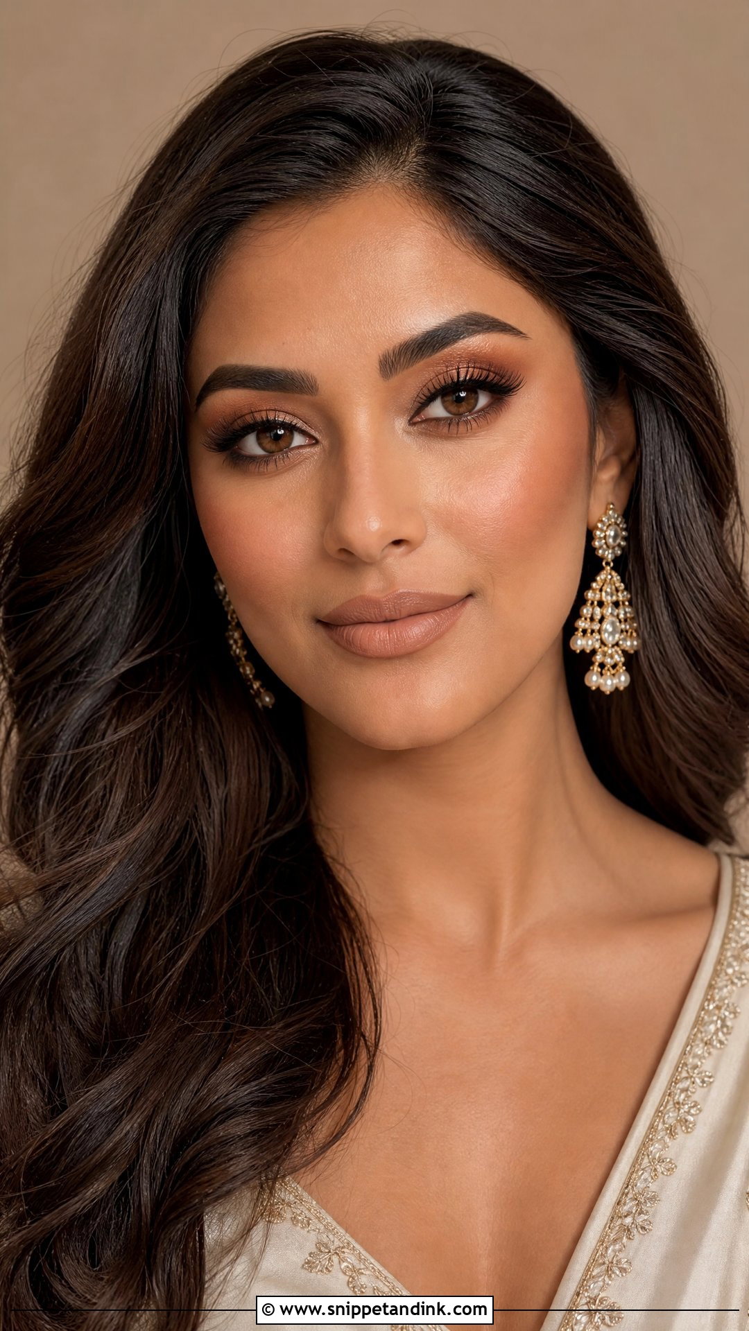 Matte Bronze Bridal Makeup - Snippet and Ink - 20 Matte Bridal Makeup Ideas