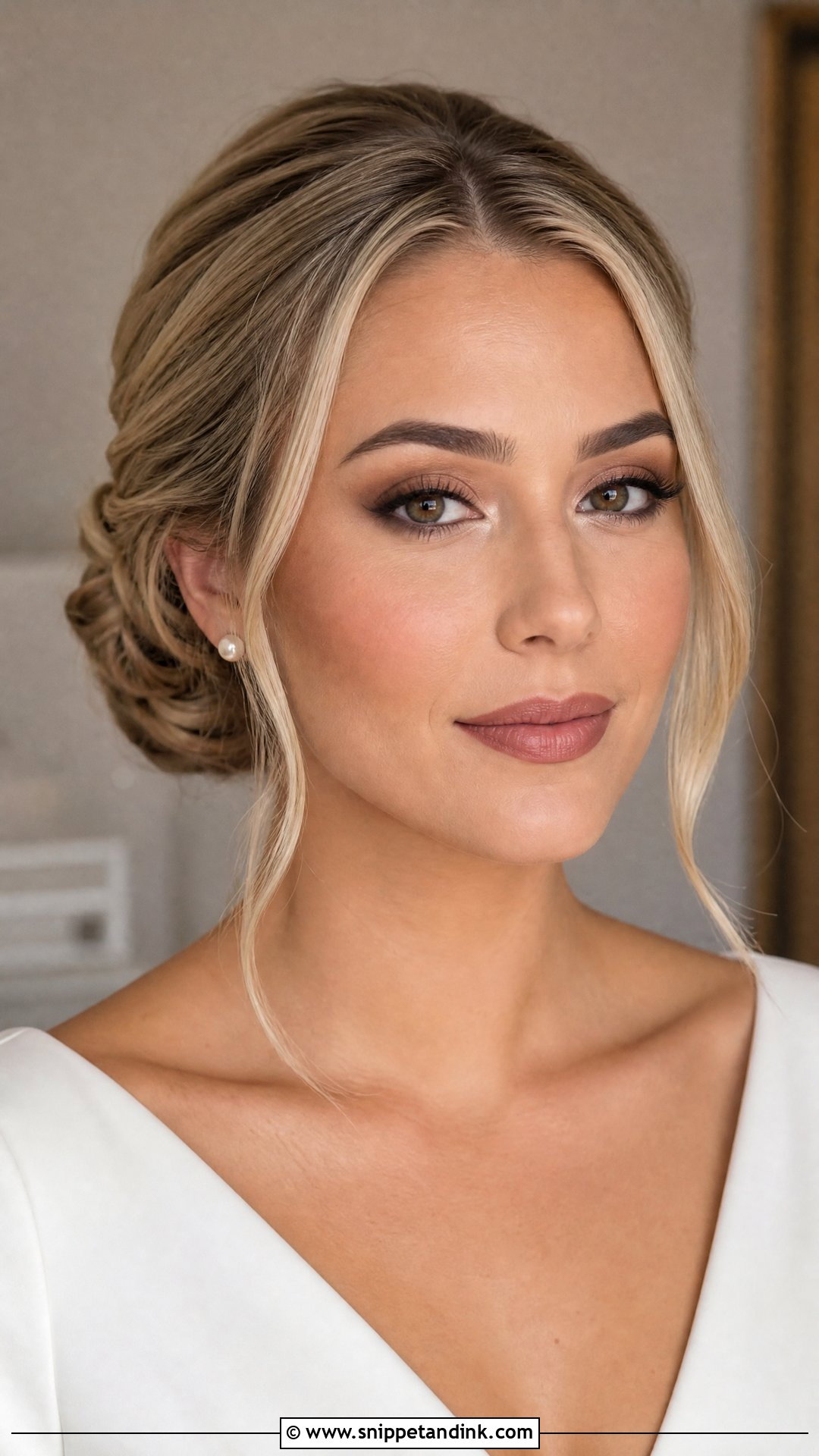 Matte Brown Bridal Makeup for Brown Eyes - Snippet and Ink - 20 Bridal Wedding Make Up for Brown Eyes
