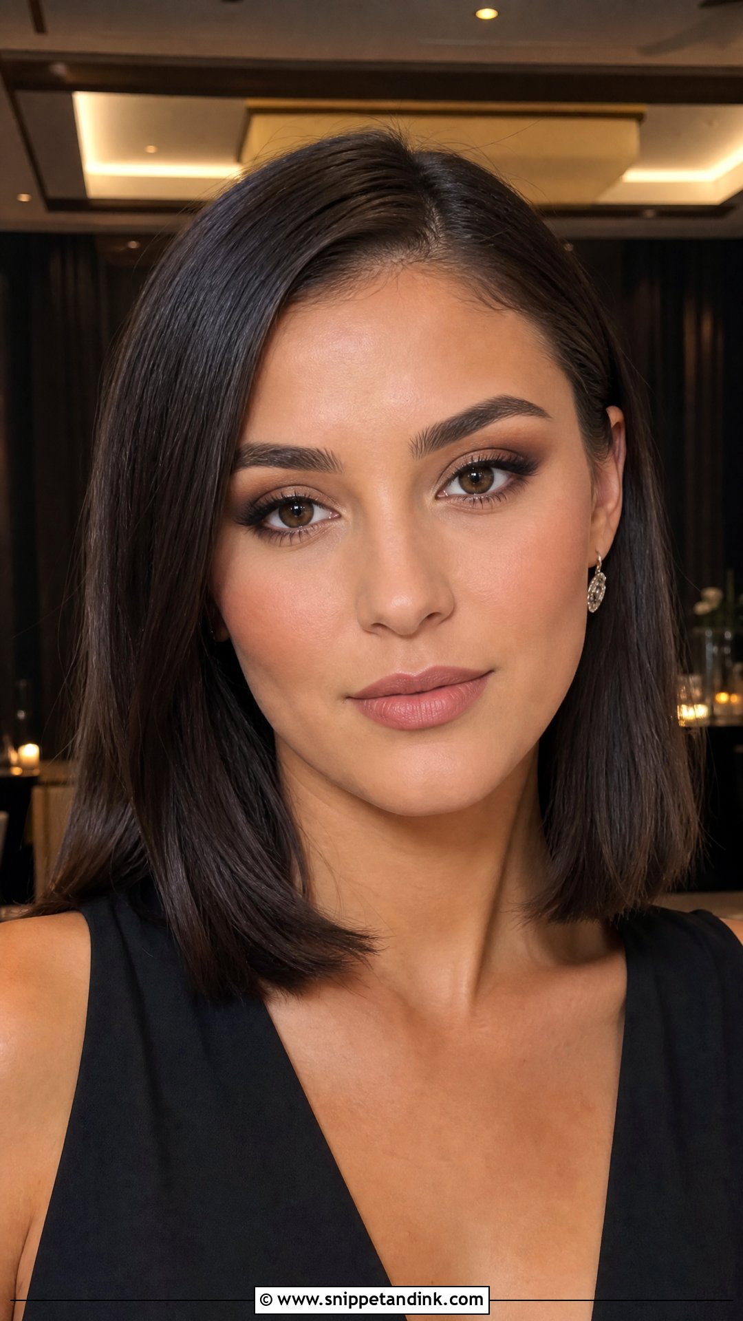Matte Brown Bridesmaid Makeup for Brown Eyes - Snippet and Ink - 20 Bridesmaid Makeup for Brown Eyes Wedding