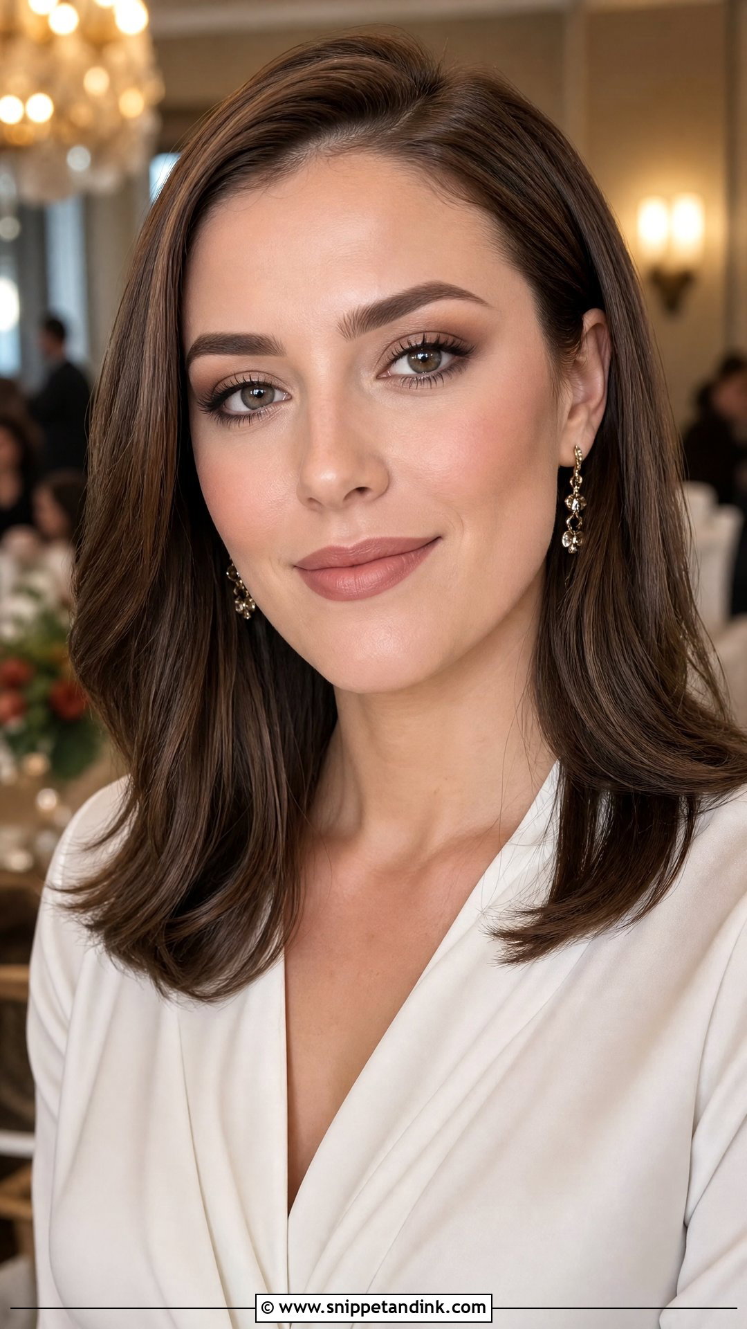 Matte Brown Fall Wedding Makeup For Brown Eyes - Snippet and Ink - 20 Fall Wedding Makeup for Brown Eyes