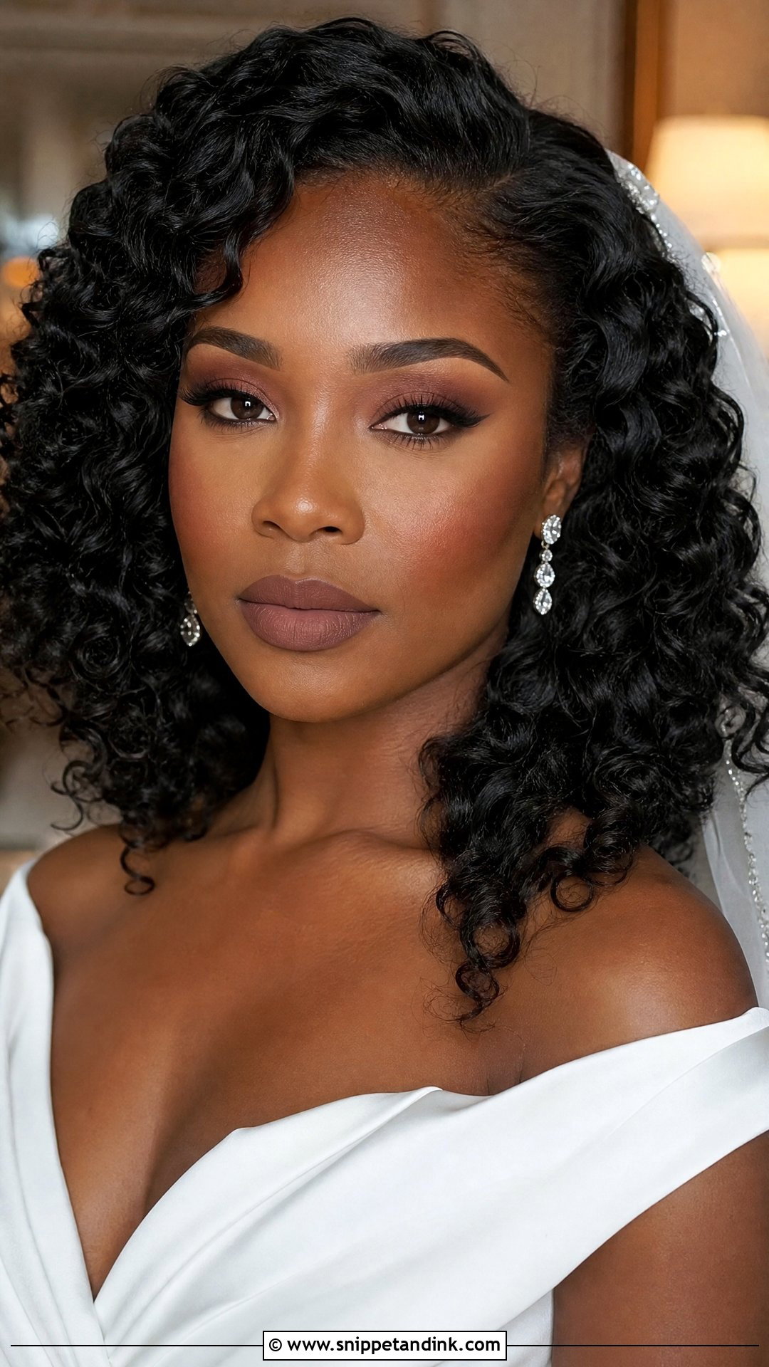 Matte Brown Wedding Makeup - Snippet and Ink - 20 Matte Wedding Makeup Ideas