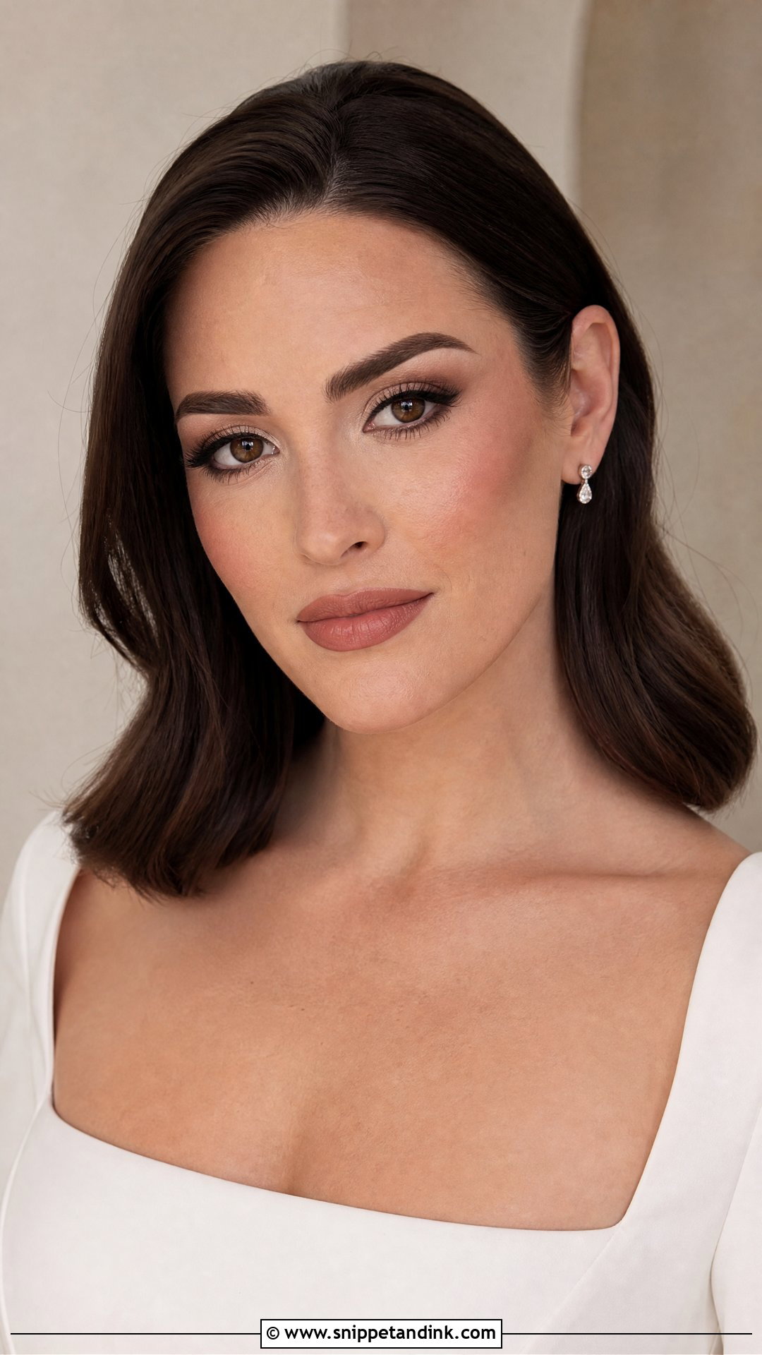 Matte Brown Wedding Makeup For Brunettes - Snippet and Ink - 25 Wedding Makeup for Brown Eyes Brunette