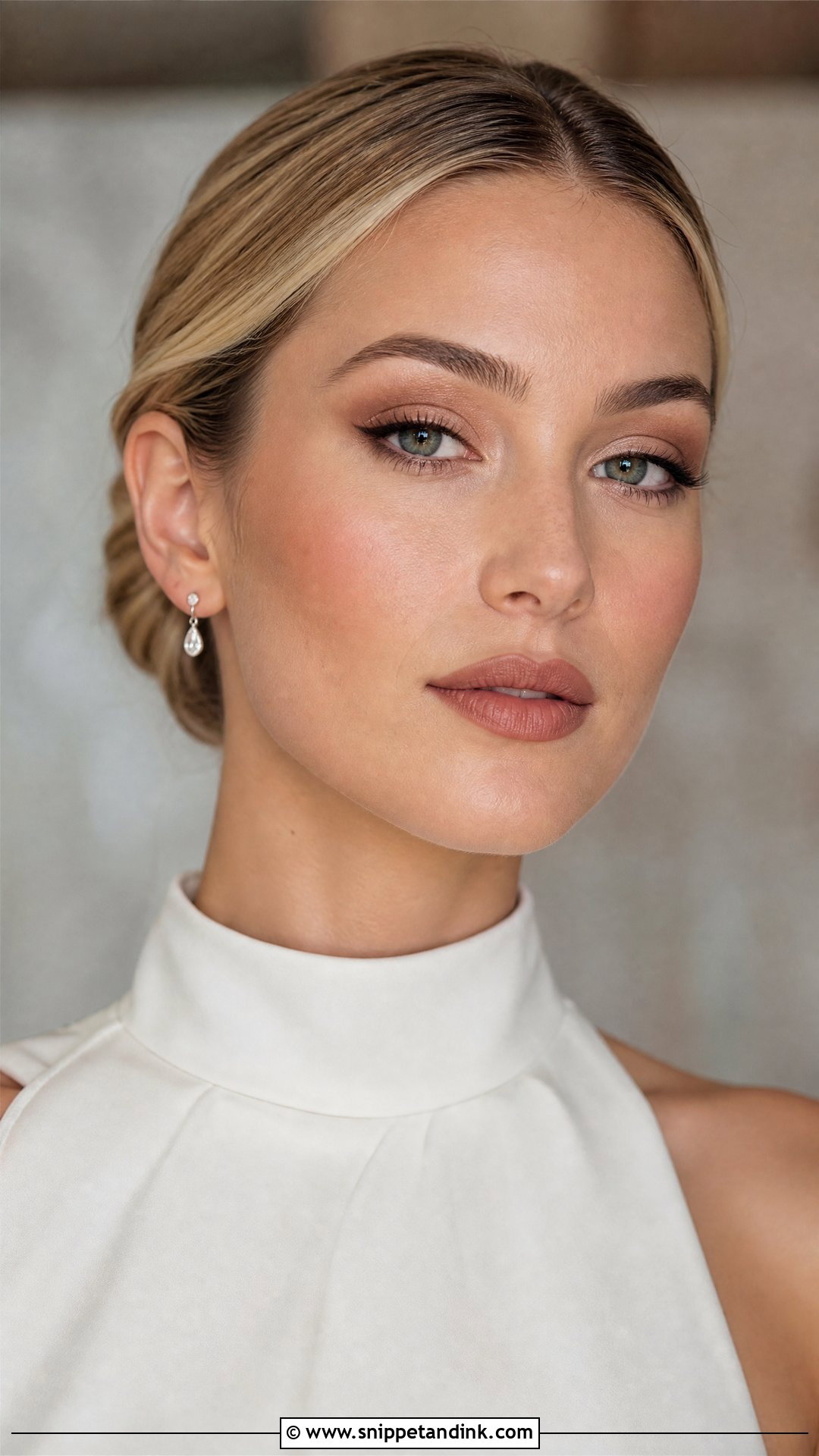 Matte Brown Wedding Makeup - Snippet and Ink - 20 Brown Wedding Makeup Ideas