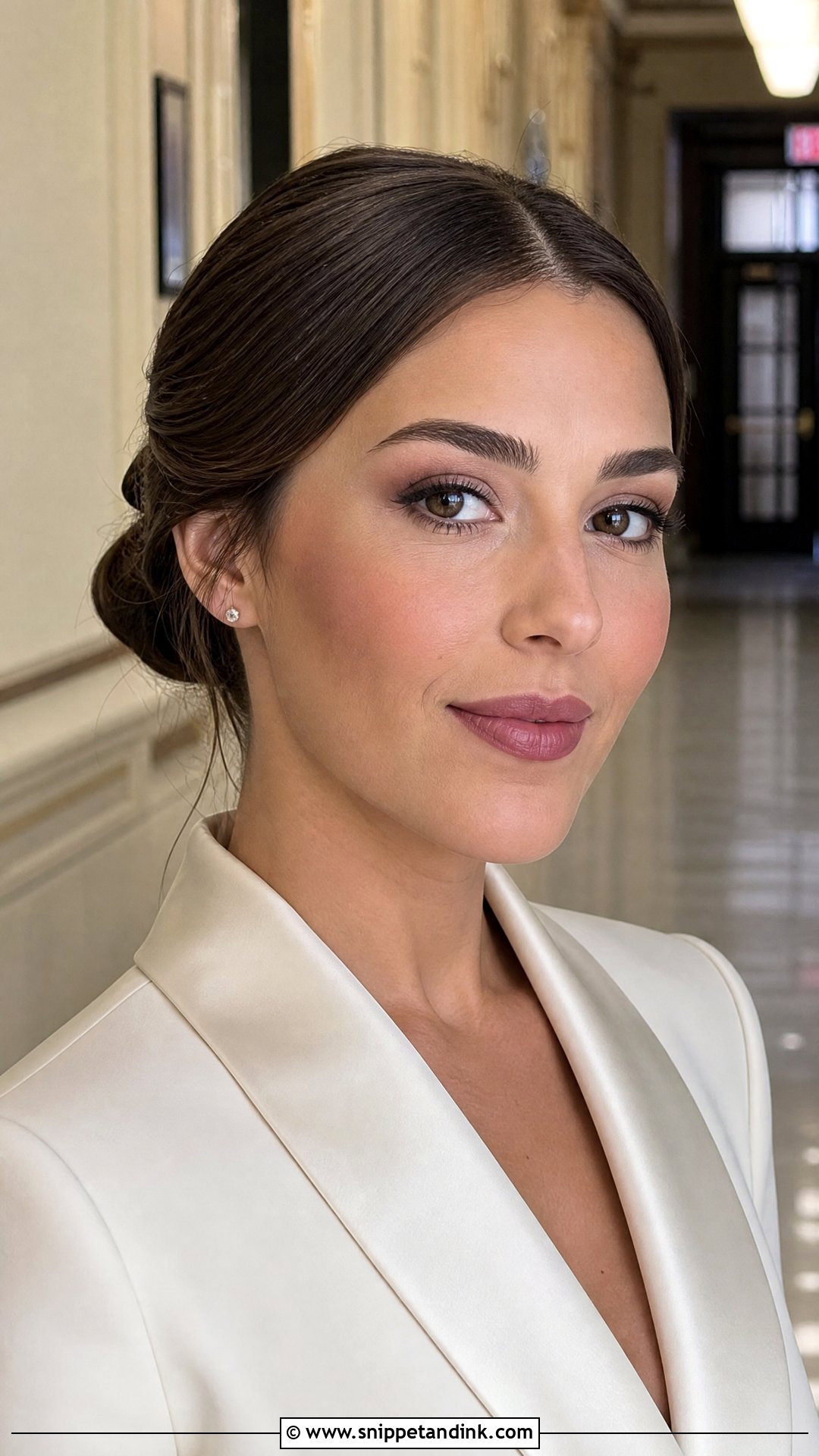 Matte Civil Wedding Makeup - Snippet and Ink - 20 Civil Wedding Makeup Brides