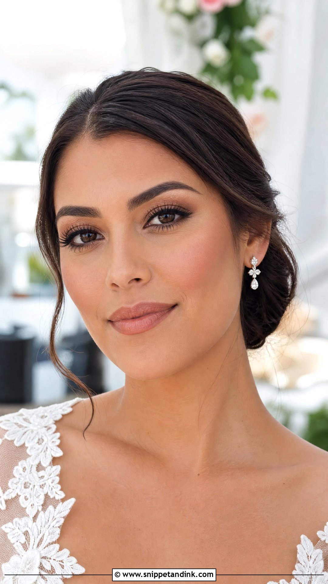 Matte Clean Bridal Makeup - Snippet and Ink - 25 Clean Bridal Makeup Ideas