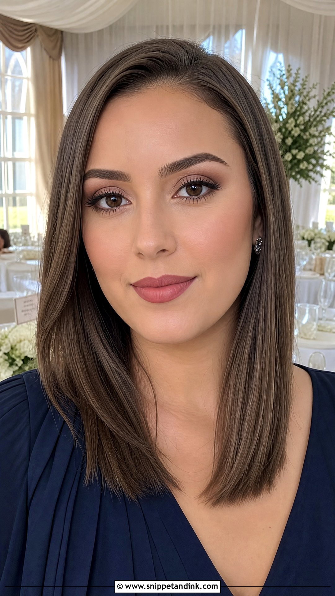 Matte Daytime Wedding Makeup - Snippet and Ink - 20 Daytime Wedding Makeup Ideas