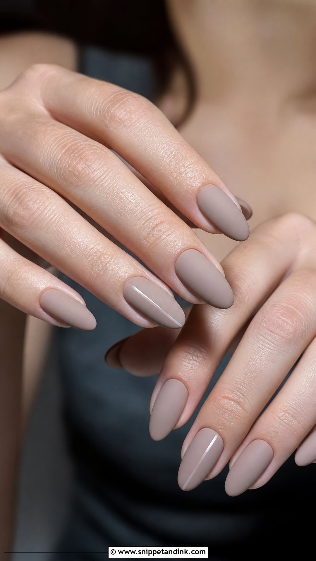 Matte Engagement Nails - Snippet and Ink - 35 Engagement Nails Ideas