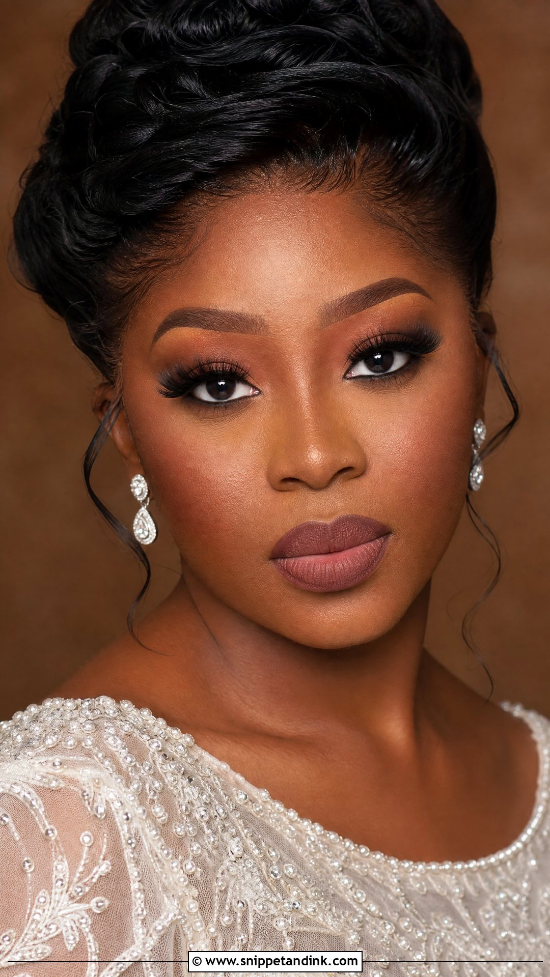Matte Full Coverage Bridal Makeup - Snippet and Ink - 20 Matte Bridal Makeup Ideas