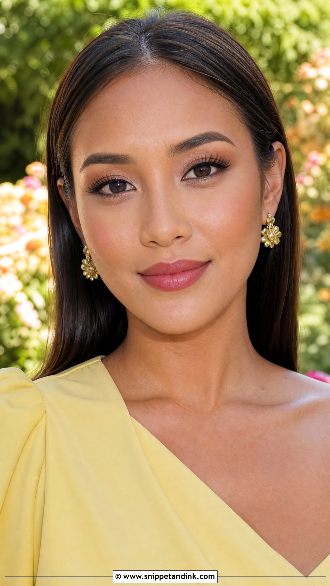 Matte Garden Wedding Makeup - Snippet and Ink - 20 Garden Wedding Makeup Ideas
