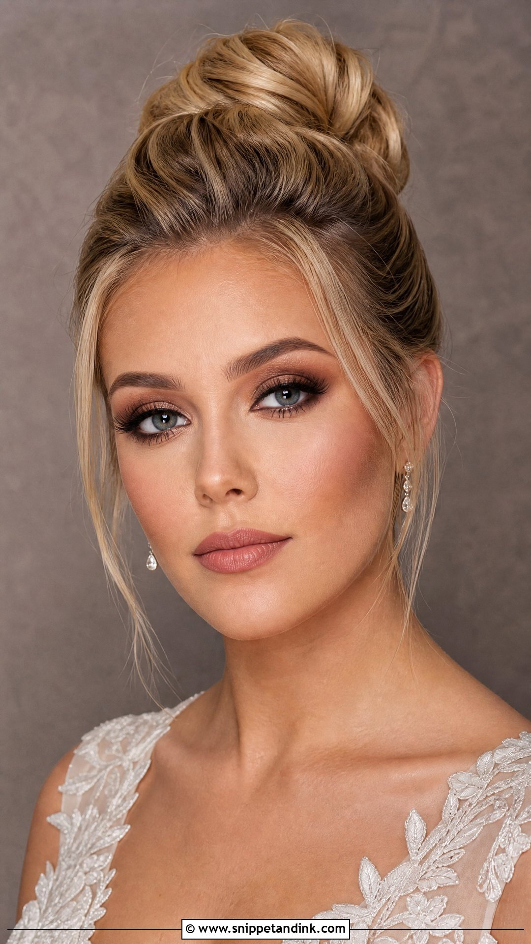 Matte Glam Wedding Makeup - Snippet and Ink - 25 Dramatic Wedding Makeup Ideas
