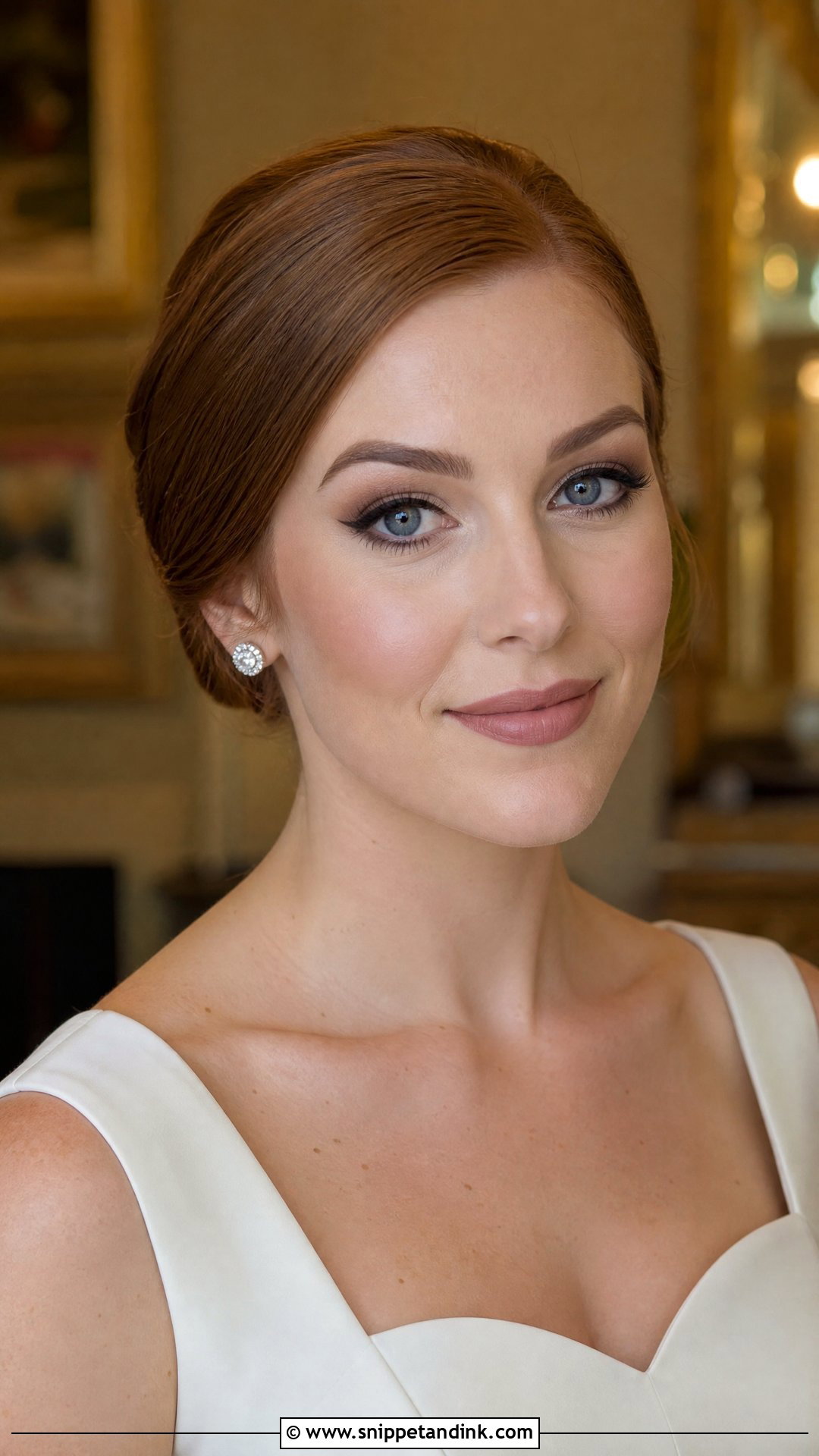 Matte Hooded Eye Bridal Makeup - Snippet and Ink - 20 Hooded Eye Bridal Makeup Ideas