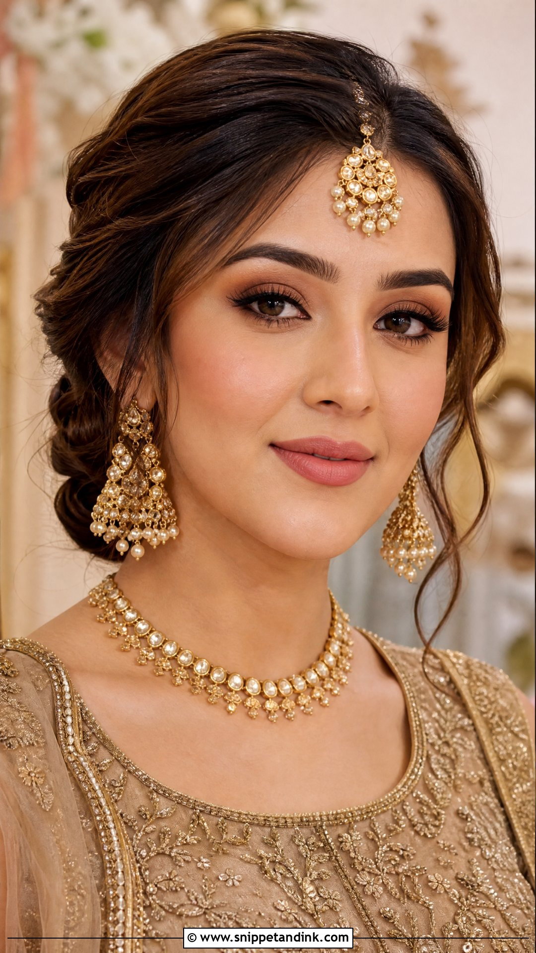 Matte Indian Wedding Eye Makeup - Snippet and Ink - 20 Indian Wedding Eye Makeup Ideas