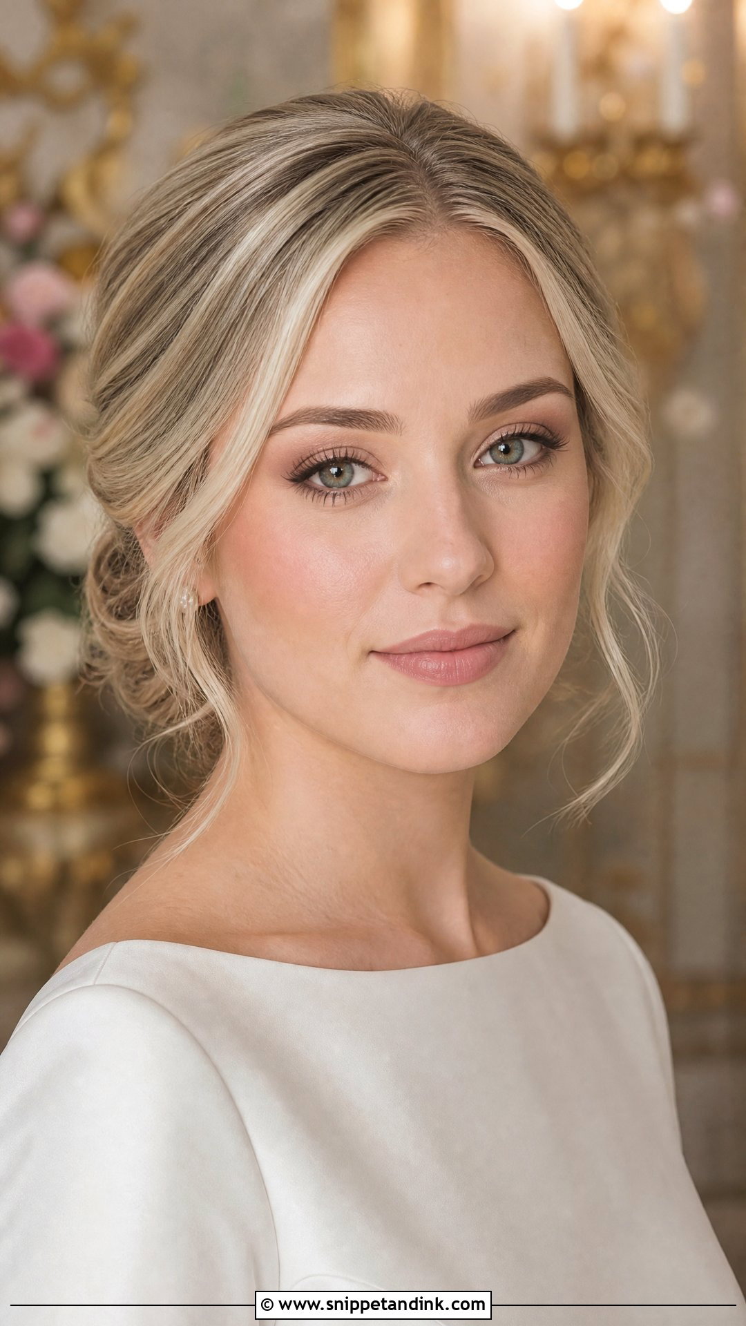 Matte Light Bridal Makeup - Snippet and Ink - 25 Light Bridal Makeup Ideas