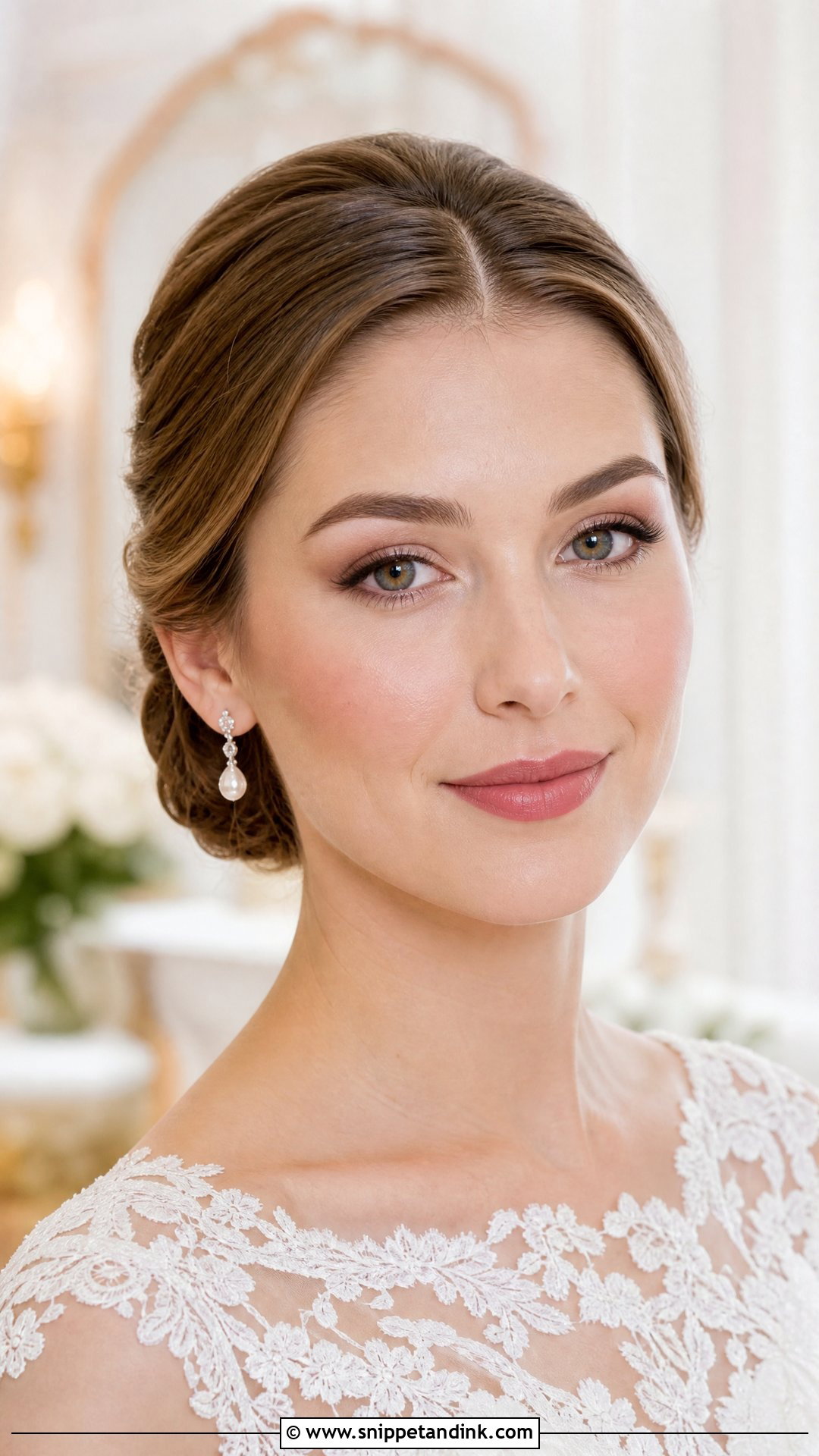 Matte Light Glam Wedding Makeup - Snippet and Ink - 20 Light Glam Wedding Makeup Ideas