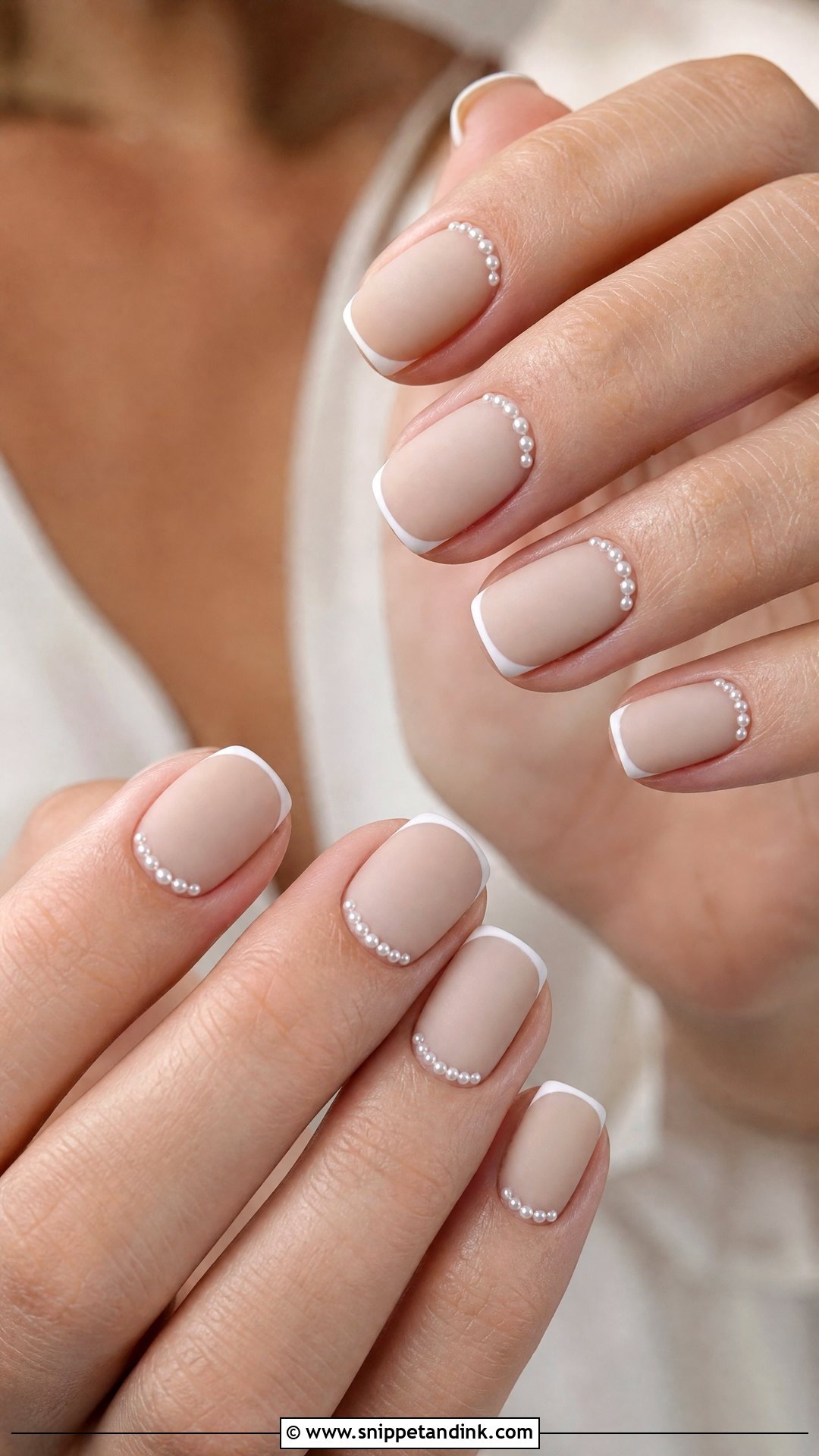 Matte Marriage Nails - Snippet and Ink - 25 Marriage Nails Art Designs