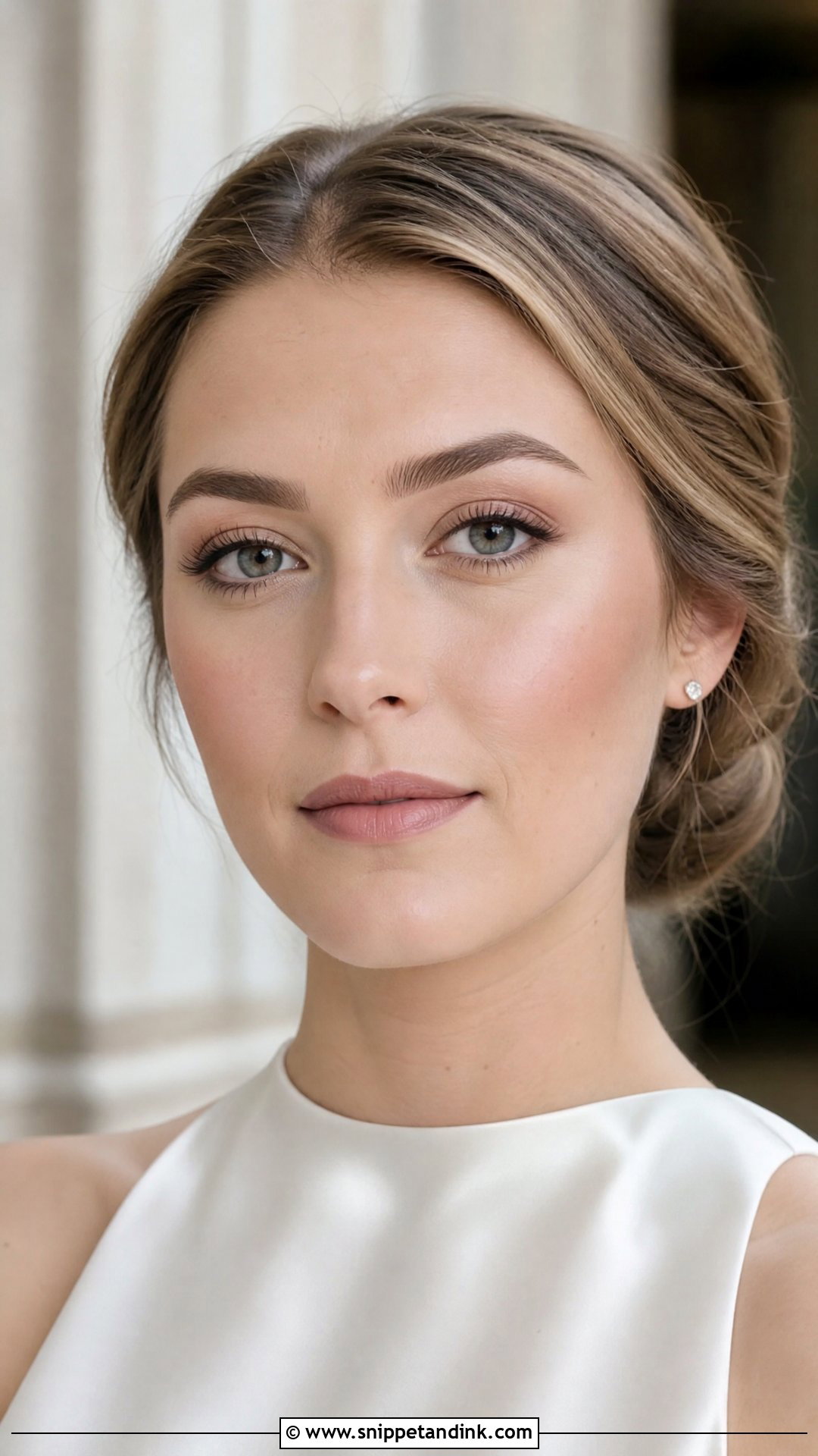 Matte Minimal Wedding Makeup - Snippet and Ink - 20 Matte Wedding Makeup Ideas