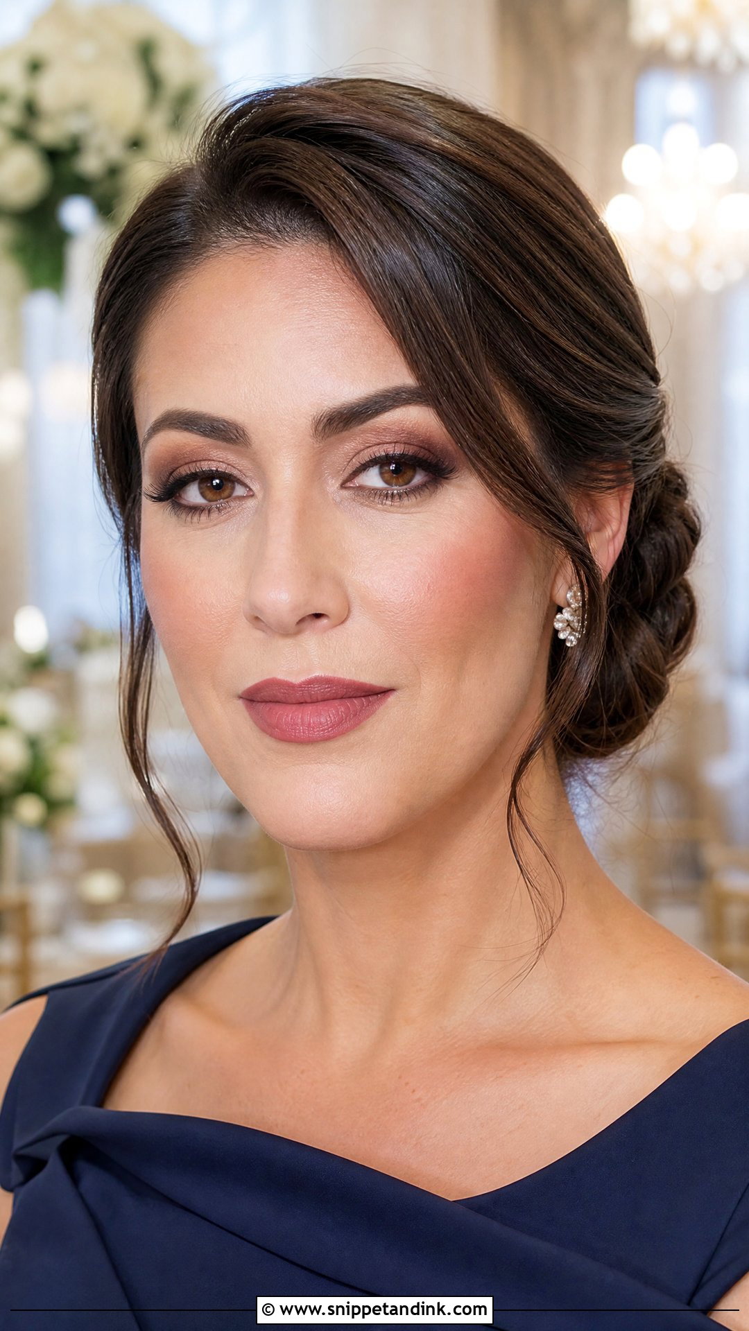 Matte Mother Of Bride Makeup For Brunettes - Snippet and Ink - 20 Mother of Bride Makeup Brunette Ideas