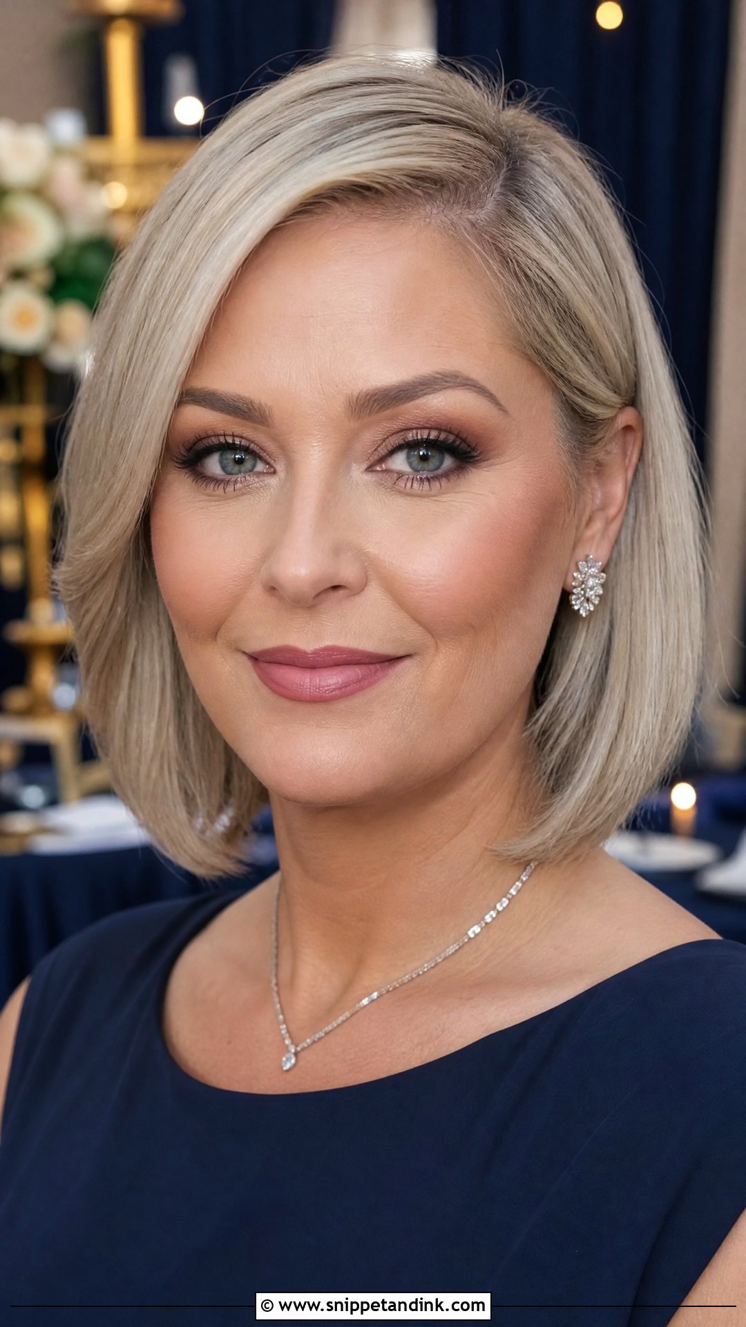 Matte Mother Of The Bride Makeup - Snippet and Ink - 30 Mother of the Bride Makeup Ideas