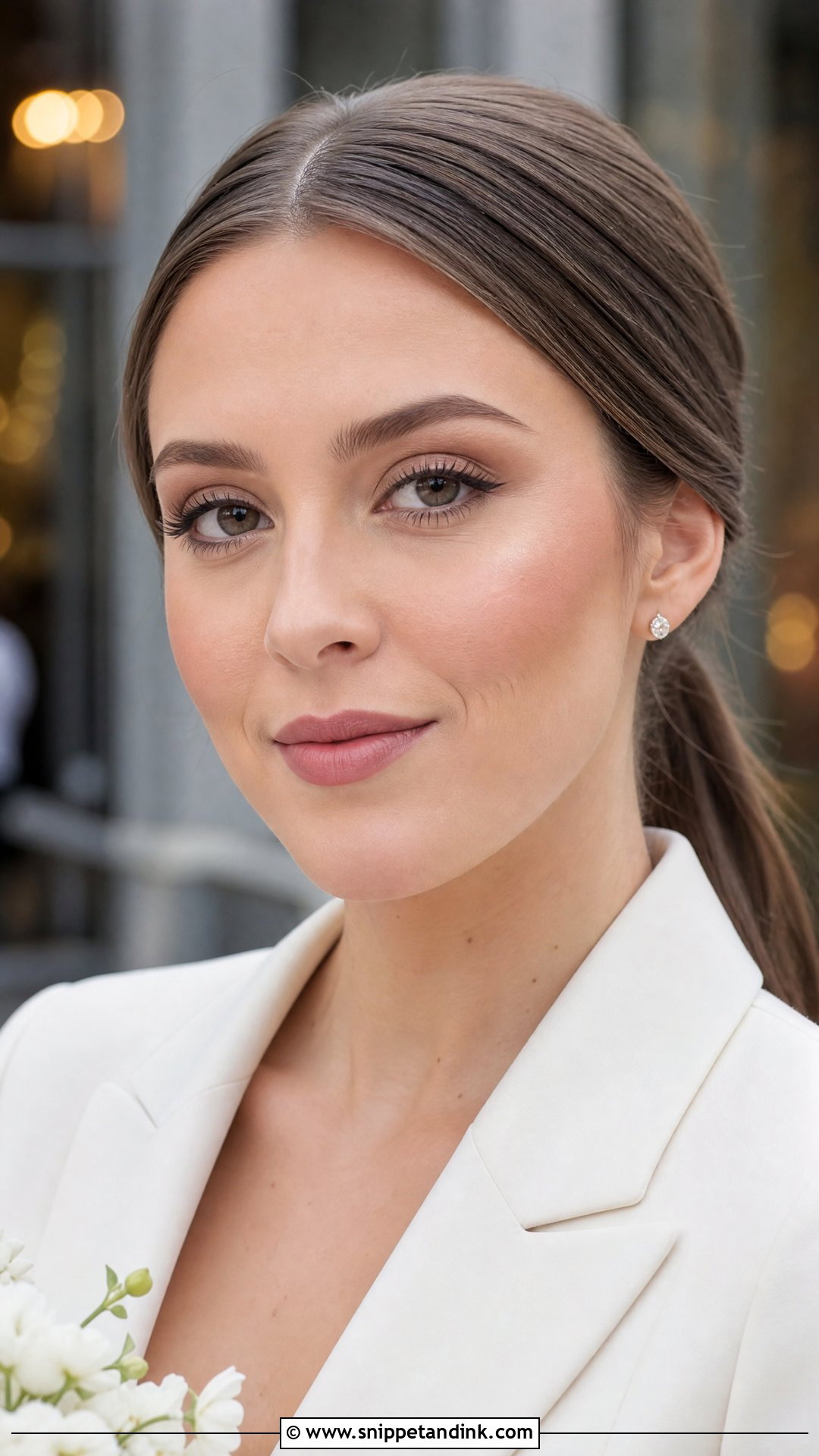 Matte Natural Wedding Makeup - Snippet and Ink - 20 Simple Natural Wedding Makeup Ideas