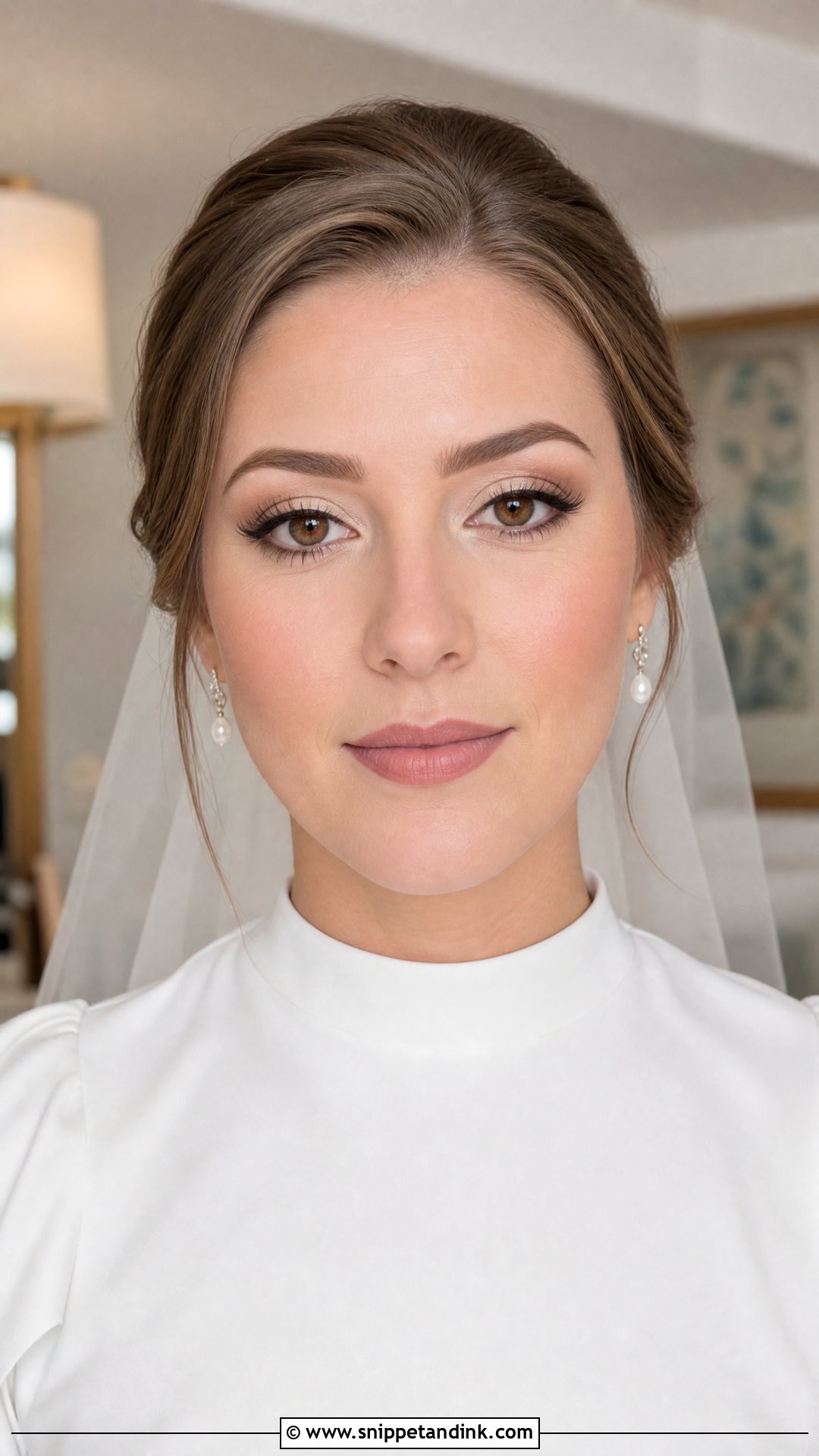 Matte Natural Wedding Makeup For Brown Eyes - Snippet and Ink - 30 Natural Wedding Makeup for Brown Eyes
