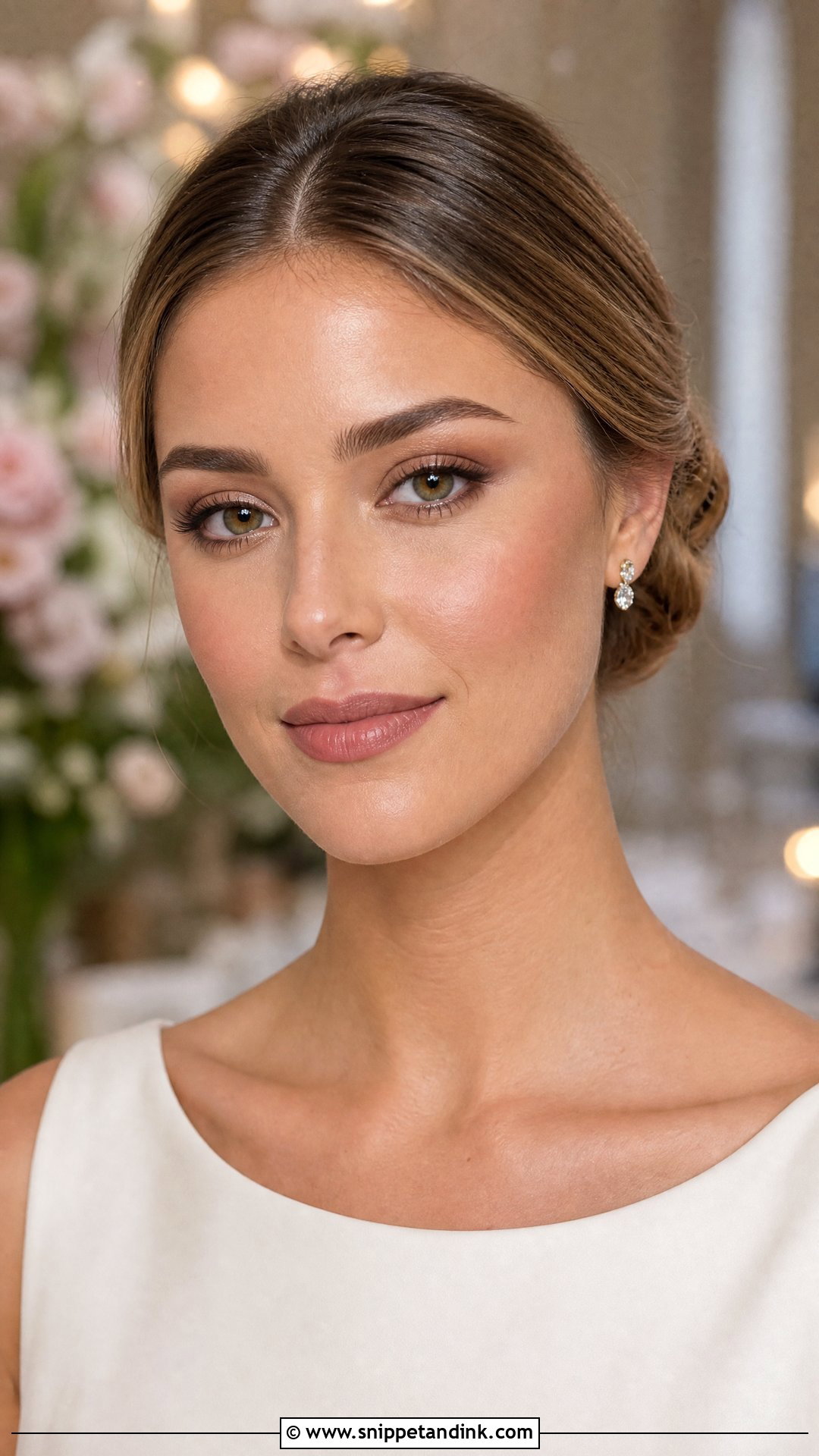 Matte Natural Wedding Makeup - Snippet and Ink - 20 Natural Makeup Look for Wedding Ideas