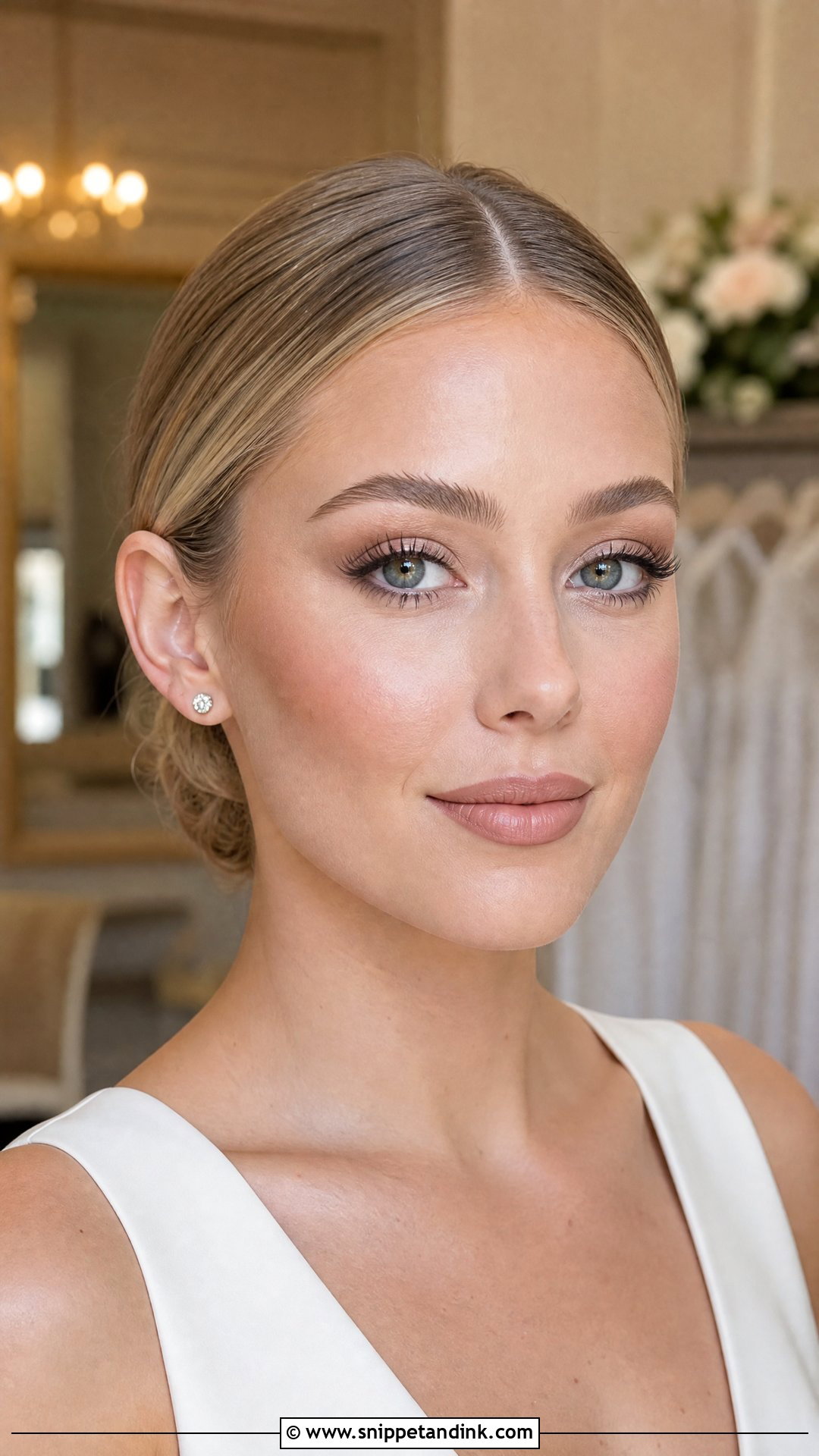 Matte Neutral Wedding Eye Makeup - Snippet and Ink - 20 Wedding Eye Makeup Ideas