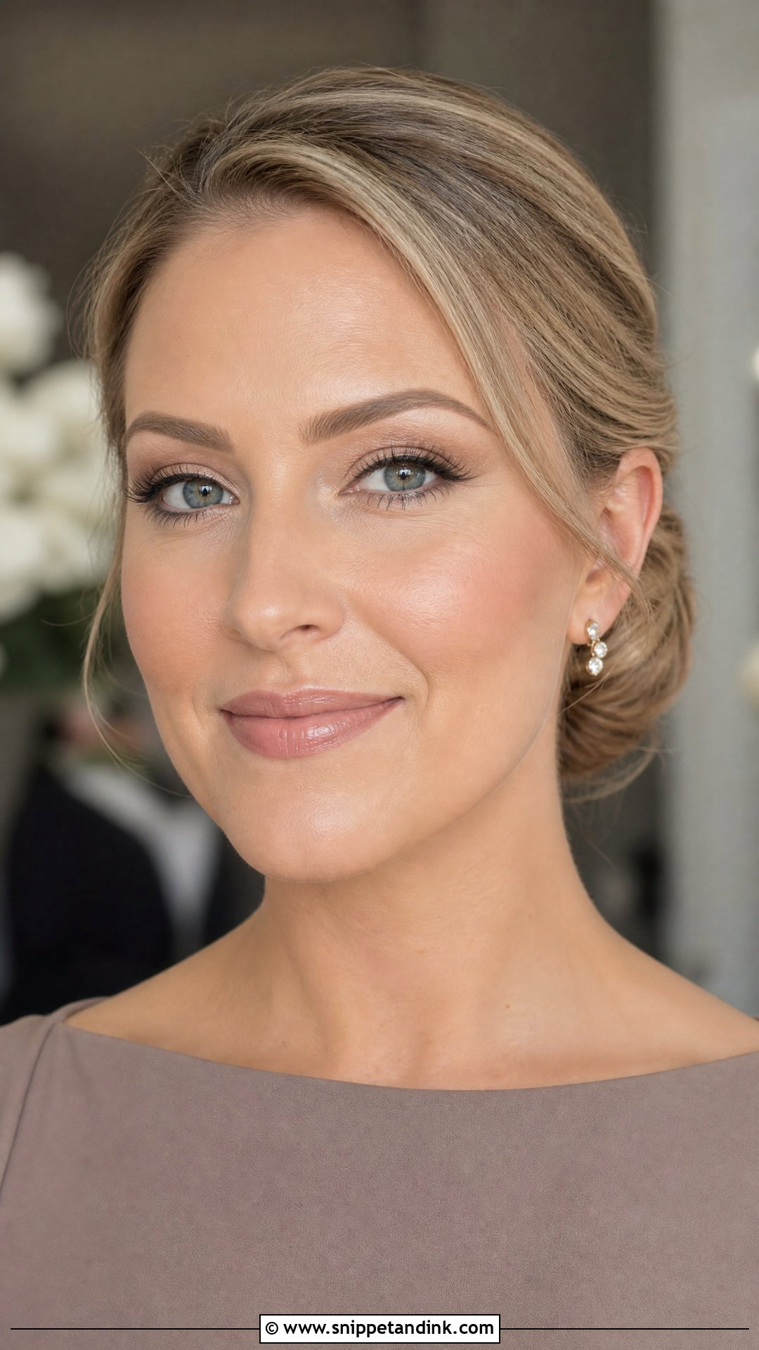 Matte Neutral Wedding Guest Eye Makeup - Snippet and Ink - 20 Eye Makeup for Wedding Guest Ideas