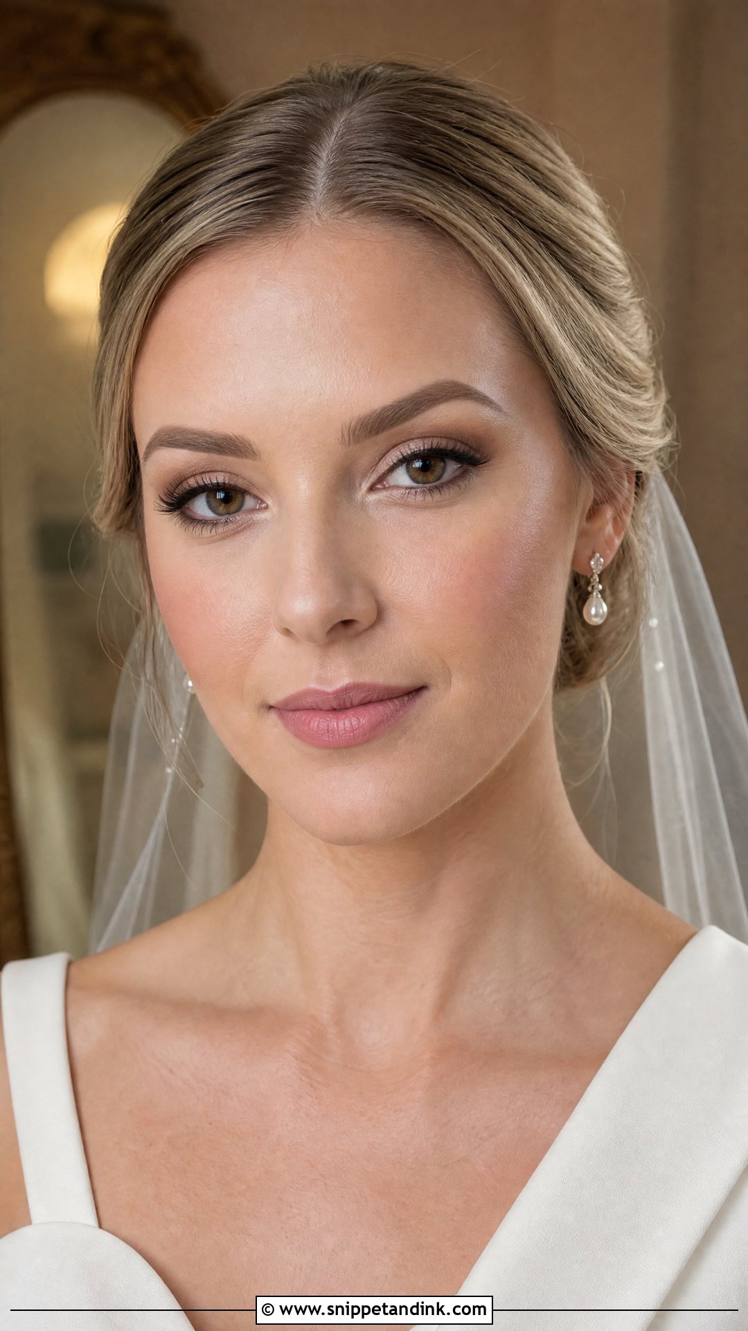 Matte Neutral Wedding Makeup for Brown Eyes - Snippet and Ink - 20 Neutral Wedding Makeup for Brown Eyes