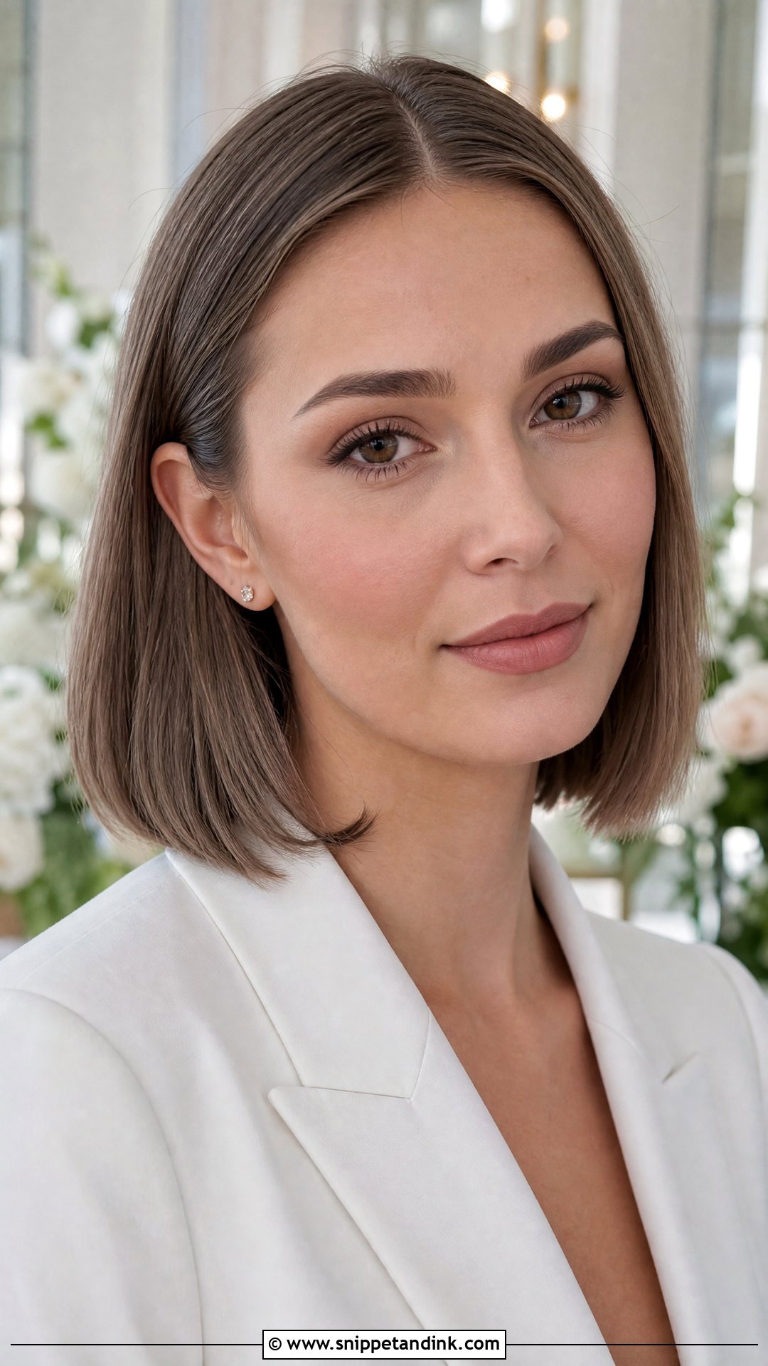 Matte No Makeup Wedding Look - Snippet and Ink - 20 No Makeup Look for Wedding Ideas