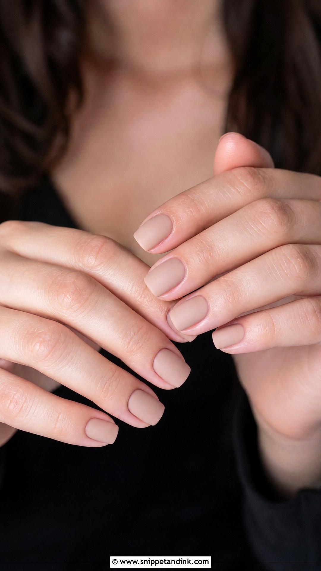 Matte Nude Acrylic Wedding Nails - Snippet and Ink - 25 Acrylic Wedding Nails for Bride