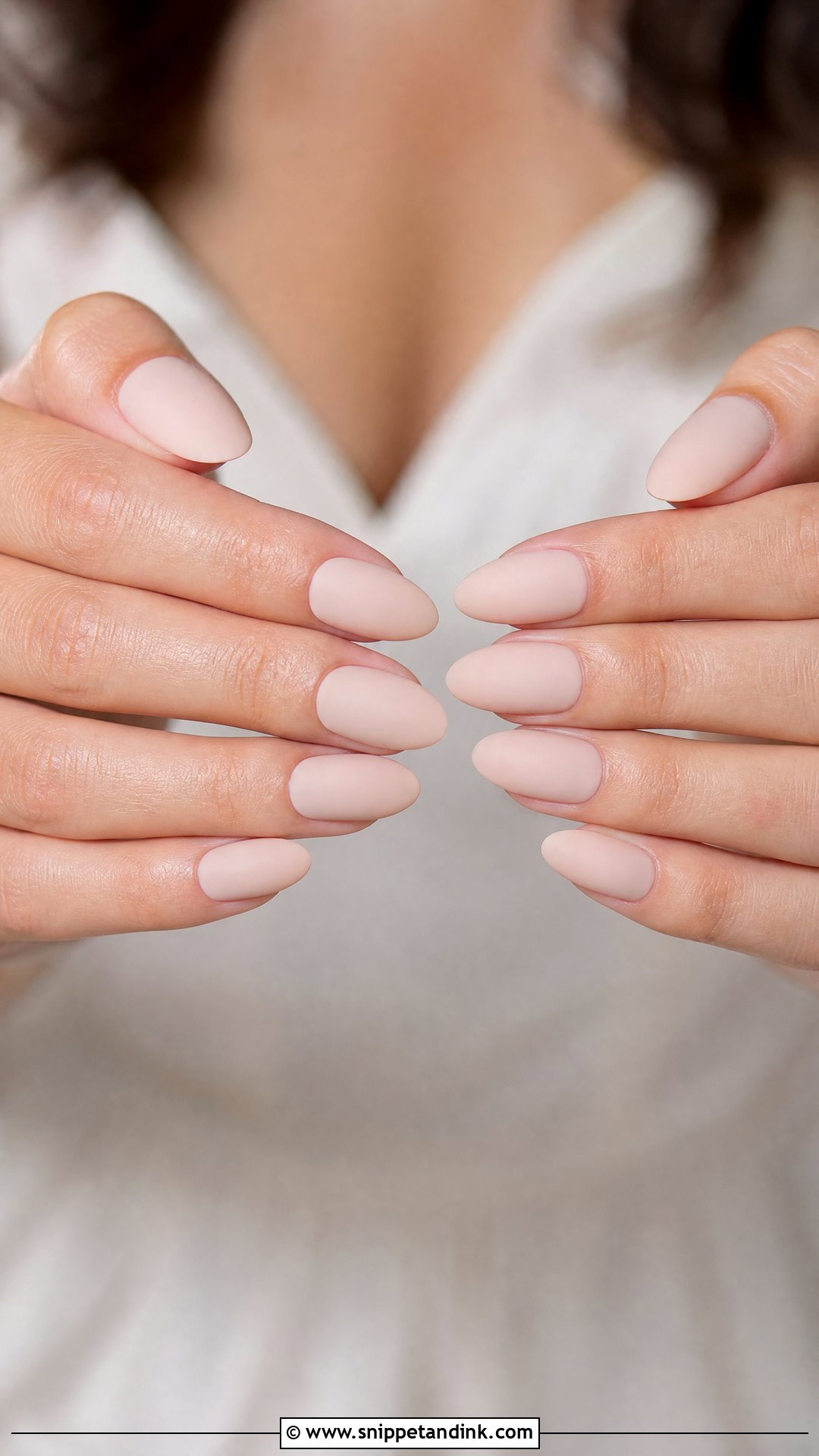 Matte Nude Bride Wedding Nails - Snippet and Ink - 25 Nail Designs for the Bride Wedding